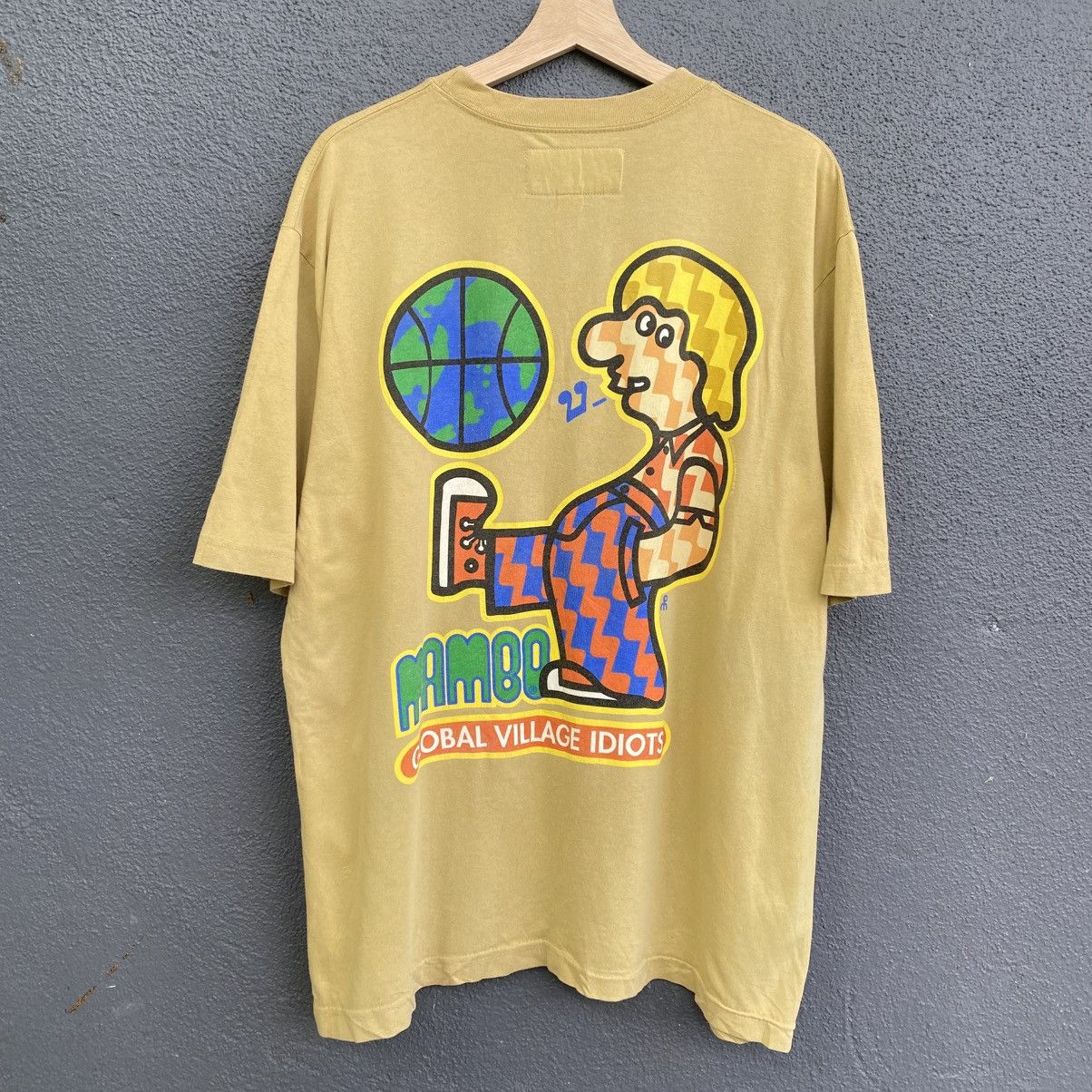 Mambo × Vintage VINTAGE 90s MAMBO SPELLOUT SURF STYLE TSHIRT Size US M / EU 48-50 / 2 - 1 Thumbnail