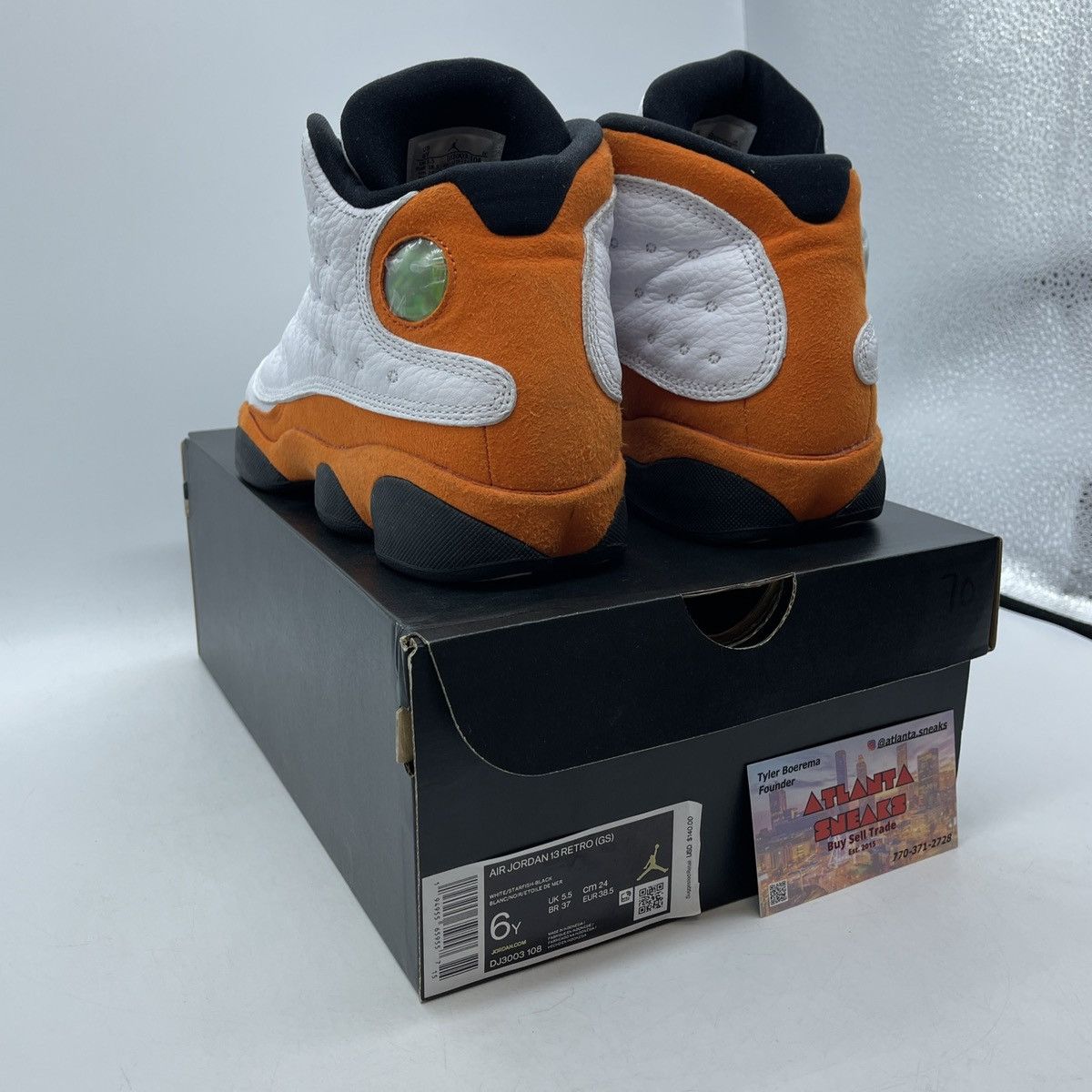 Jordan Brand Air Jordan 13 starfish Size US 6 / EU 39 - 4 Thumbnail
