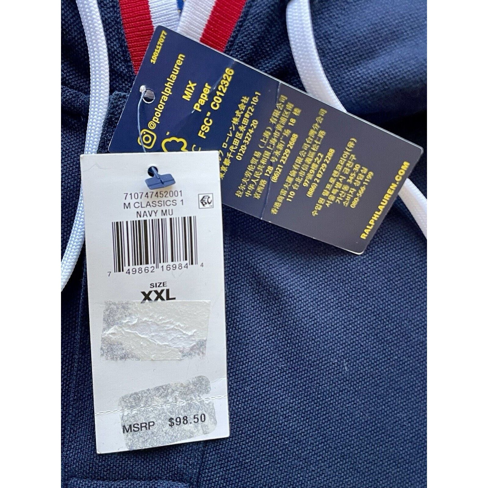 Polo Ralph Lauren POLO RALPH LAUREN POLO SHIRT HOODIE Men's XXL $98 Size US XXL / EU 58 / 5 - 8 Thumbnail