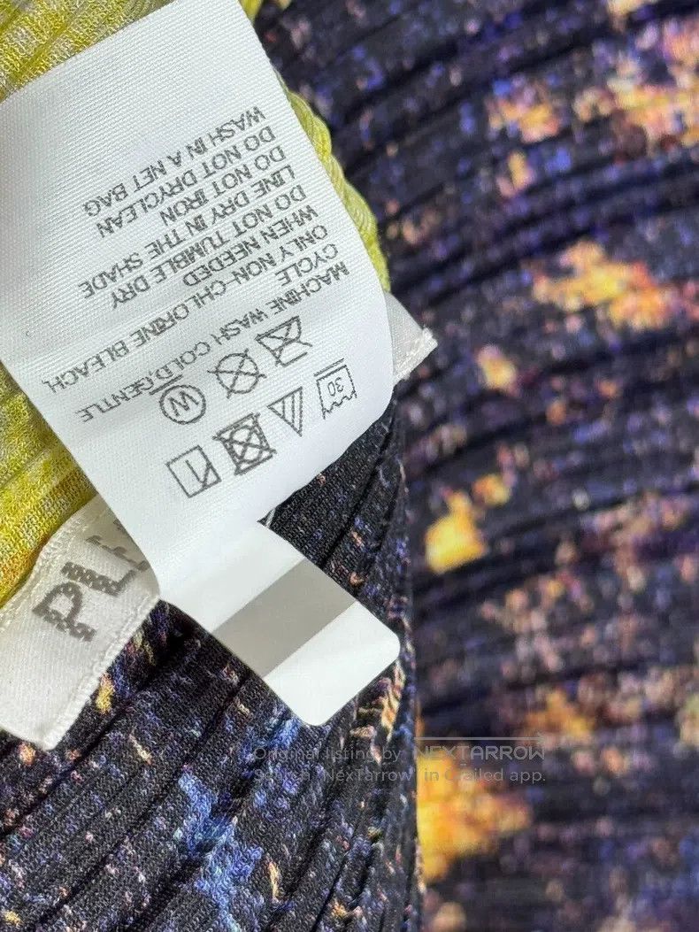 Issey Miyake Issey Miyake Starry Sky Series Short Sleeve Top Size L / US 10 / IT 46 - 4 Thumbnail