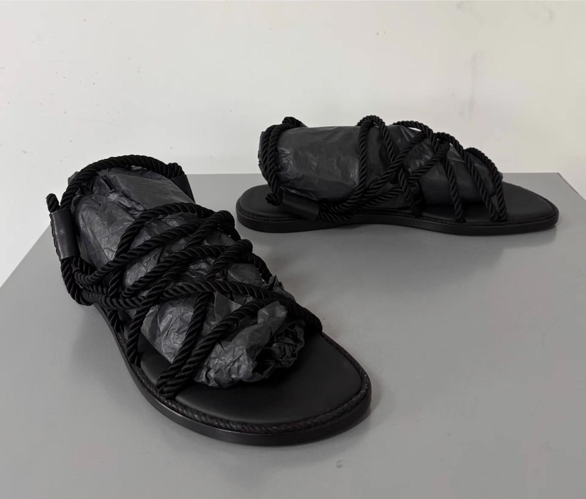 Ann Demeulemeester Ann Demeulemeester 20SS Men's Strappy Sandals Ｑ21 Size US 8.5 / EU 41-42 - 1 Thumbnail