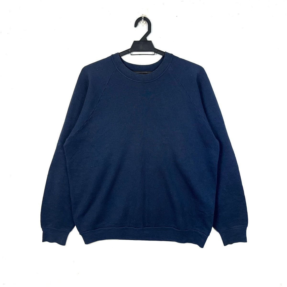 Fruit Of The Loom × Vintage Vintage 90s Plain Pullover Sweatshirt Size US L / EU 52-54 / 3 - 1 Thumbnail