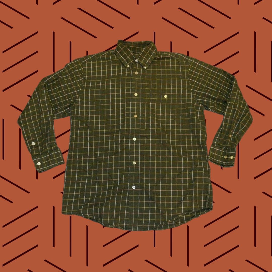 Orvis VINTAGE Orvis Men's Button-Up Cotton Flannel Shirt Sz Large Casual Plaid Checks Outfitter Size US L / EU 52-54 / 3 - 1 Thumbnail