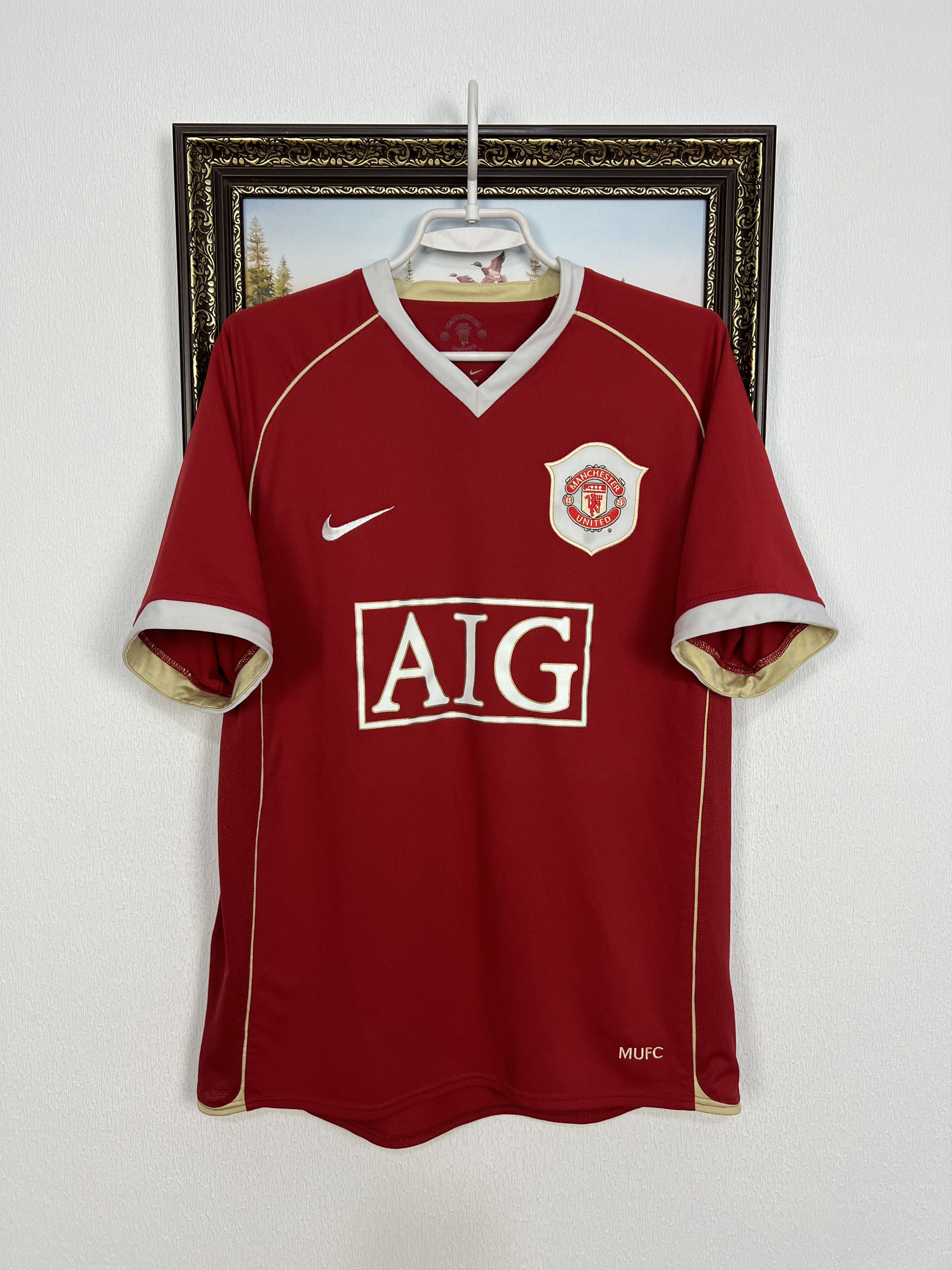 Nike Manchester United Home football shirt 2006 Soccer Nike Size US M / EU 48-50 / 2 - 1 Thumbnail