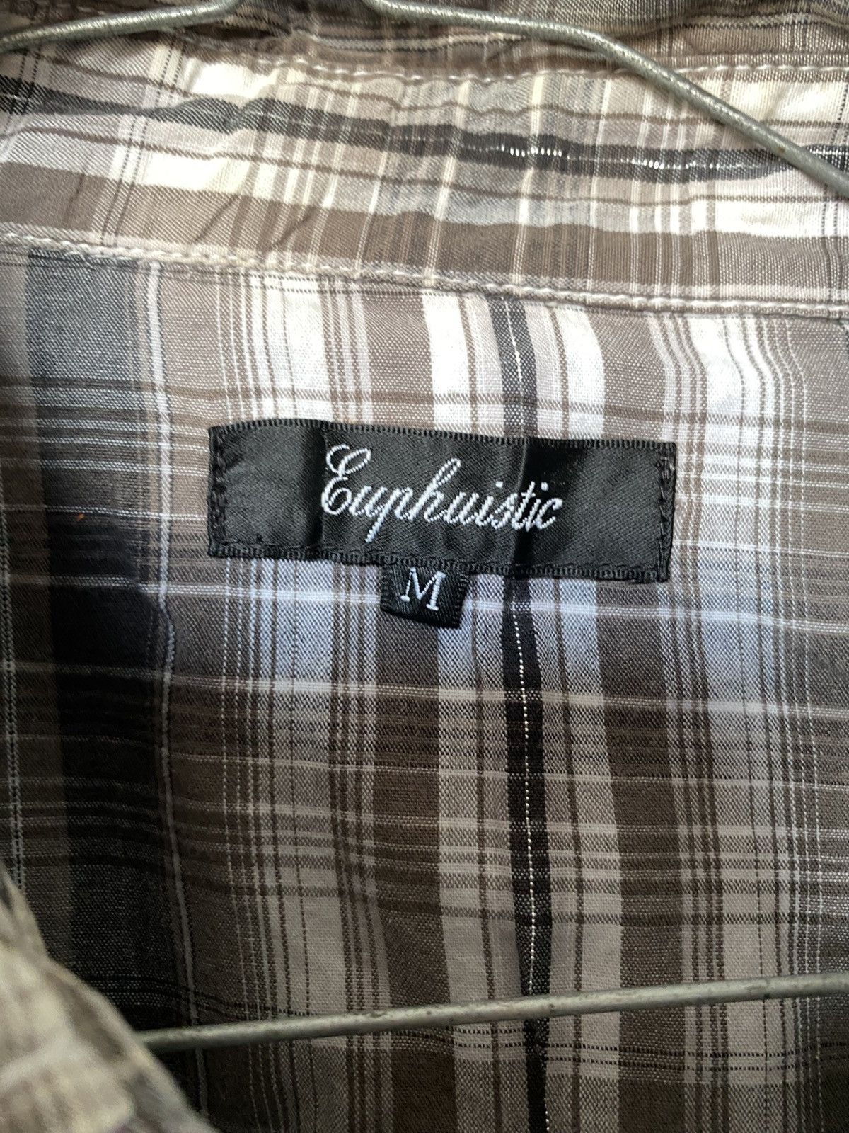 If Six Was Nine × Japanese Brand × Le Grande Bleu (L.G.B.) Euphuistic Western Lace Boxy Button Shirt Size US M / EU 48-50 / 2 - 7 Thumbnail