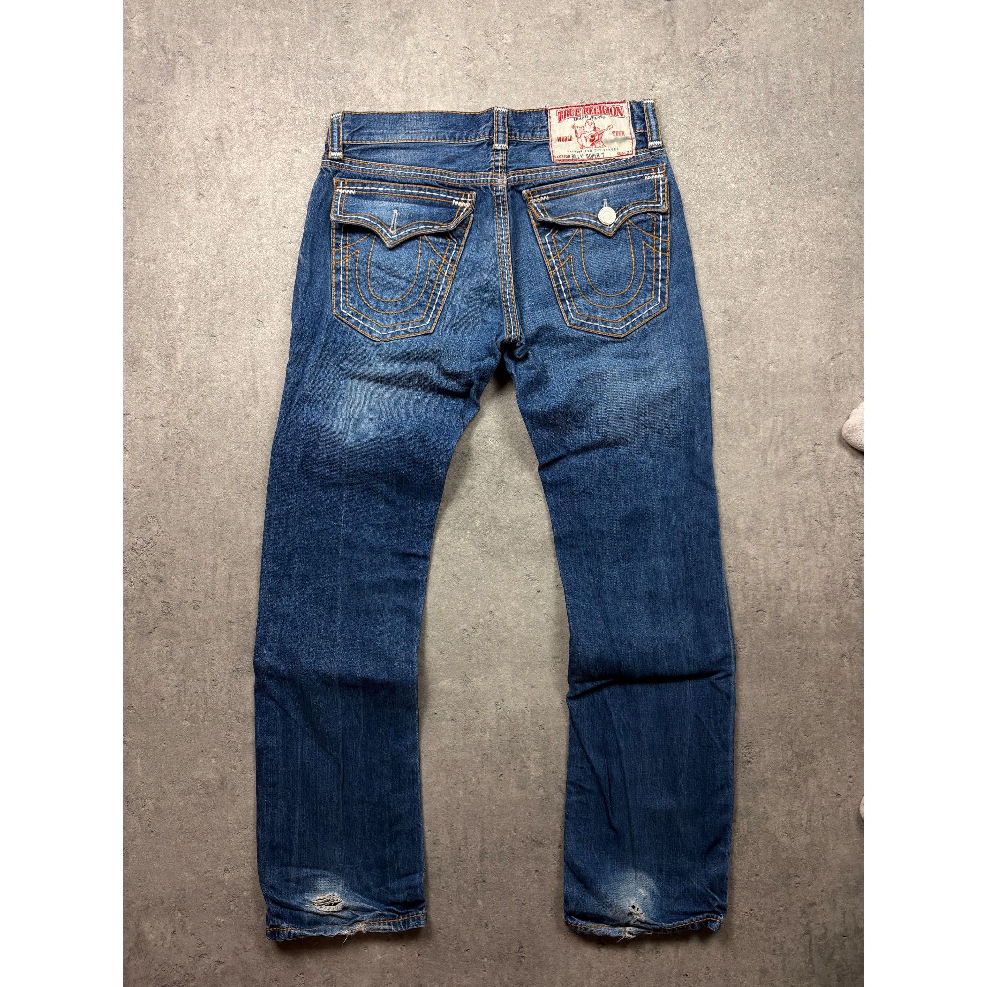 True Religion True Religion Billy Super T Seat 34 Denim Jeans 