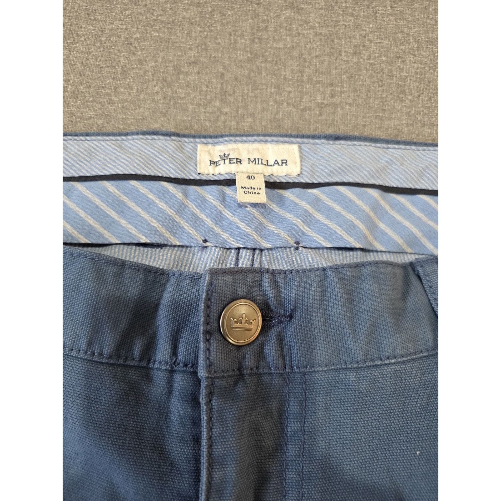 Peter Millar Peter Millar Performance Pants Men Tag Sz 40 Blue Golf Size US 40 / EU 56 - 4 Thumbnail