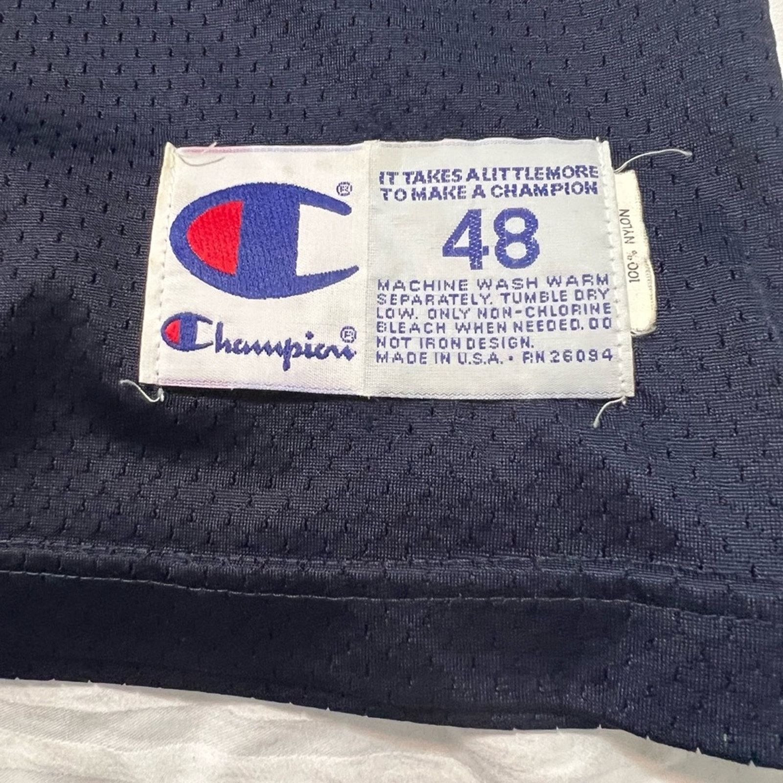 Champion Vintage EARLY 1990s Notre Dame Champion jersey MONTANA MIRER Size US XL / EU 56 / 4 - 3 Thumbnail