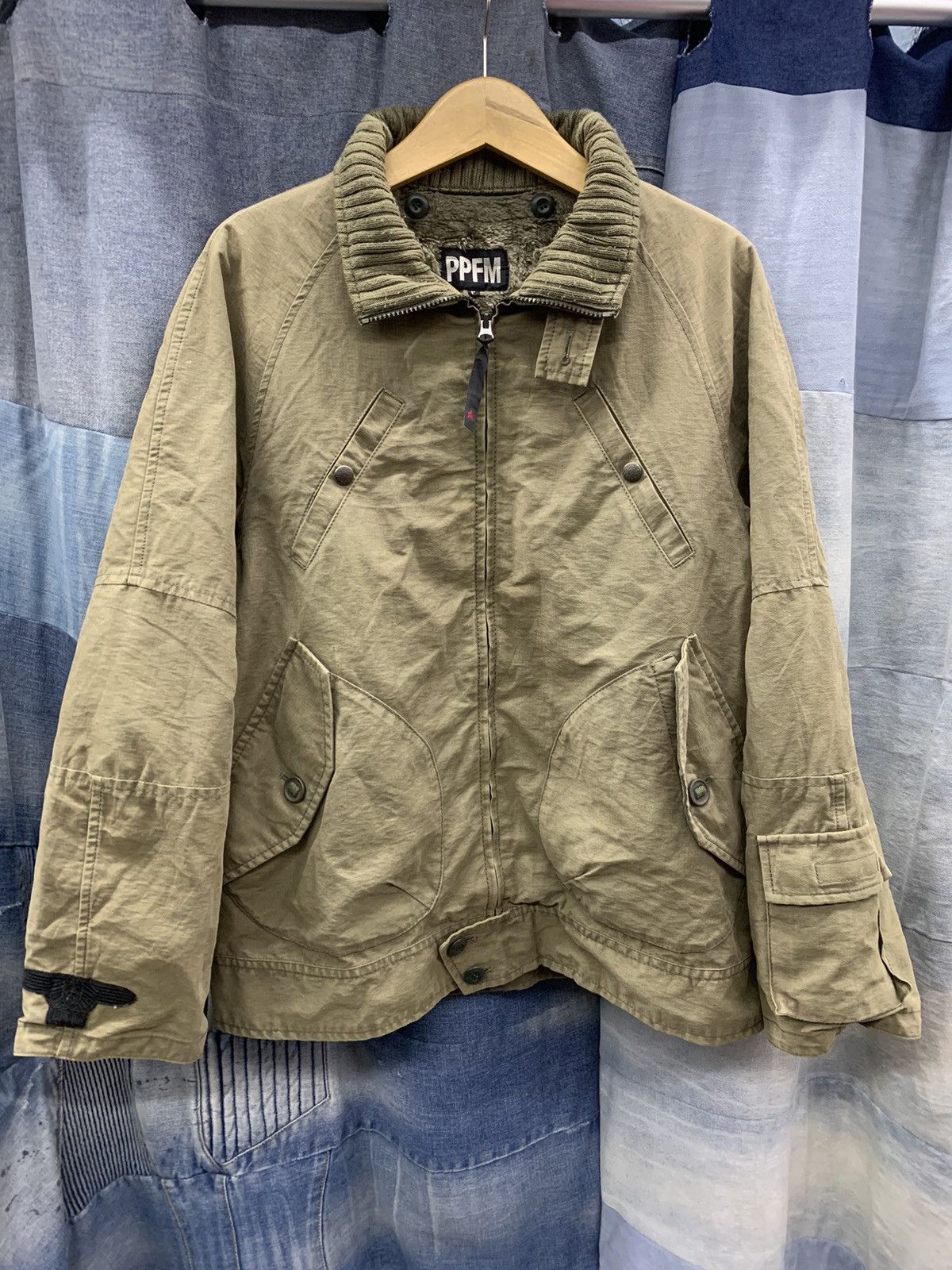 If Six Was Nine × Japanese Brand × Le Grande Bleu (L.G.B.) PPFM ARMY JACKET MULTI POCKET Size US L / EU 52-54 / 3 - 3 Thumbnail