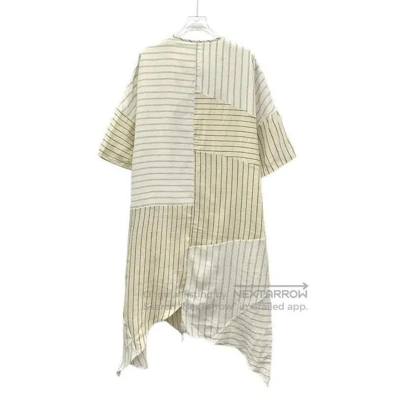 Loewe Loewe Color-Block Linen Dress in XS Size . Size XS / US 0-2 / IT 36-38 - 1 Thumbnail