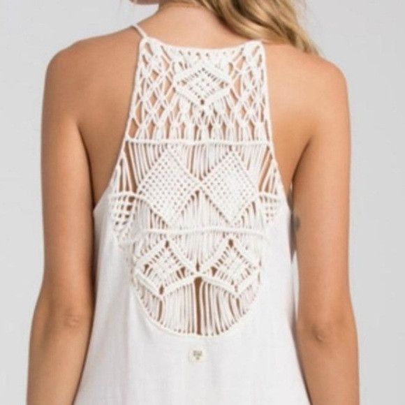 Billabong Billabong Macrame Halter Top L Size L / US 10 / IT 46 - 1 Thumbnail
