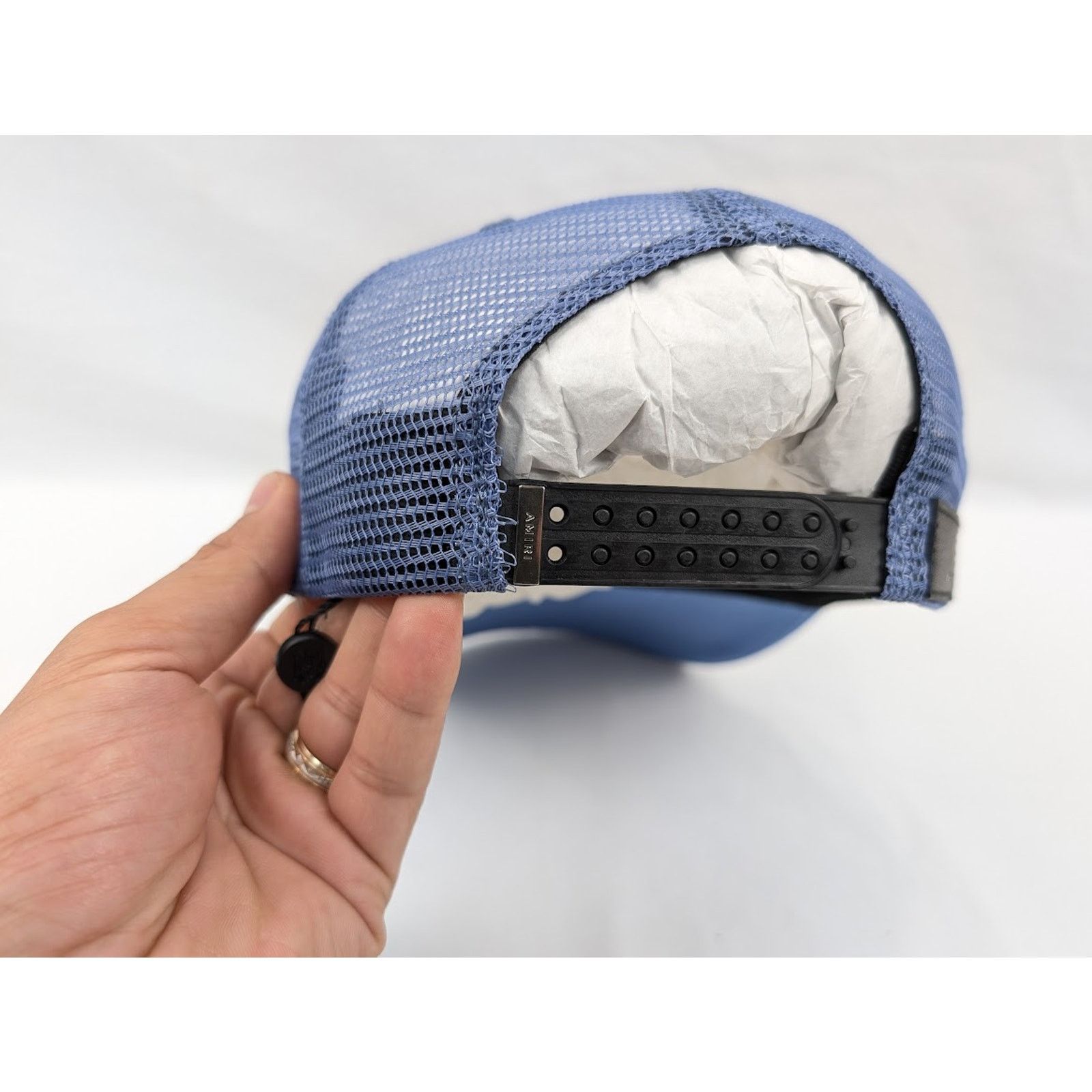 Amiri o1rshd1 Q:2 / Size: OS / Three star Trucker Cap / Hat Size ONE SIZE - 7 Thumbnail