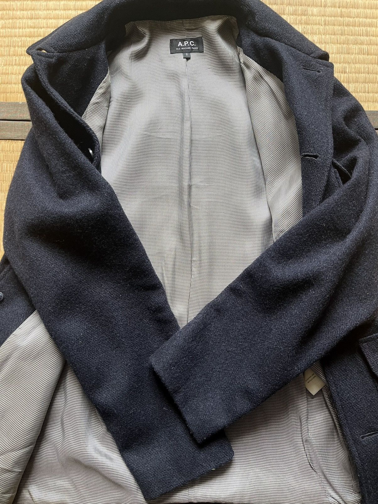 A.P.C. Wool jacket (lined by Tournier) | Grailed