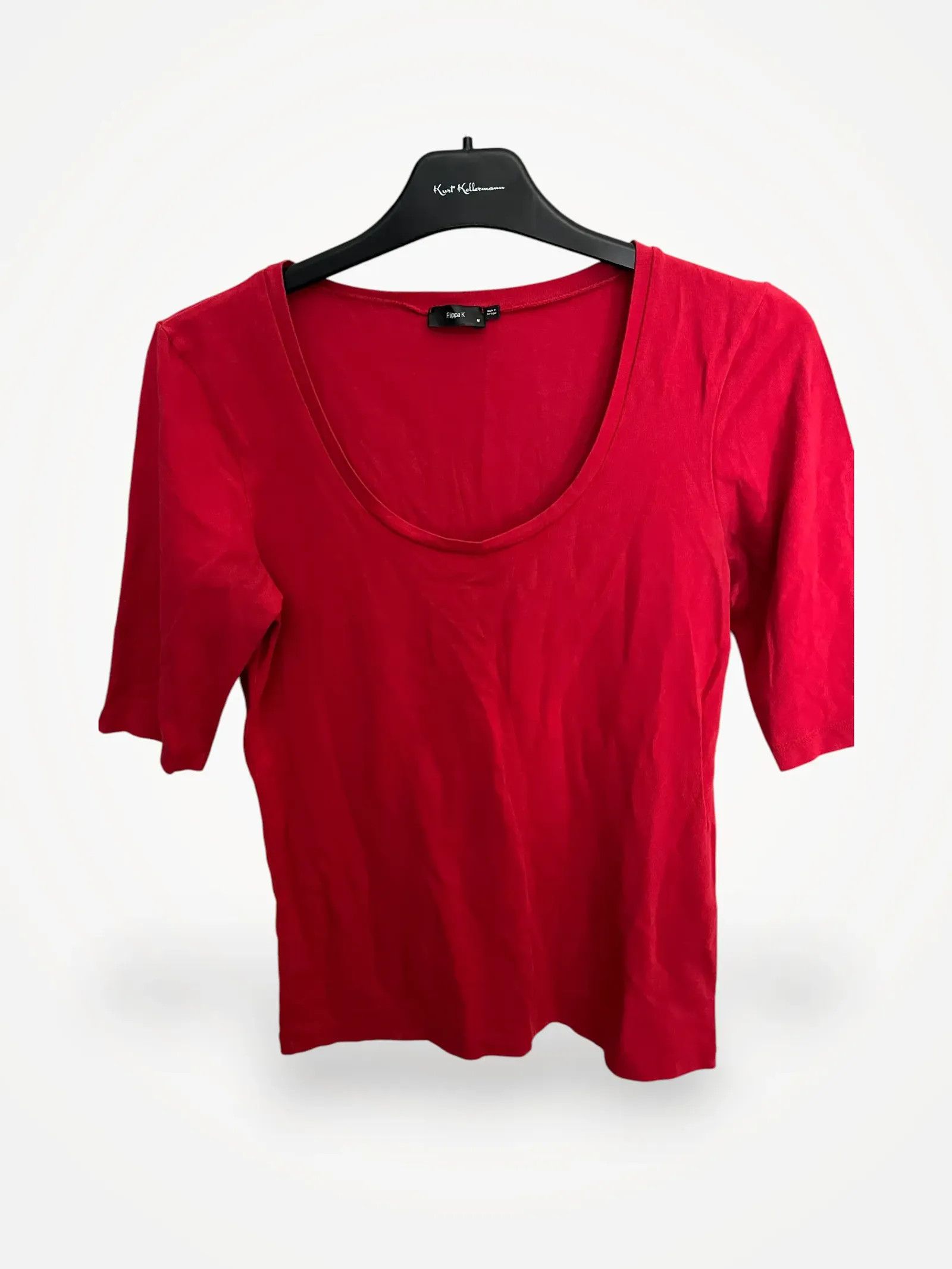 Filippa K Filippa K Cotton Stretch Scoop Neck Top Top Size M / US 6-8 / IT 42-44 - 1 Thumbnail