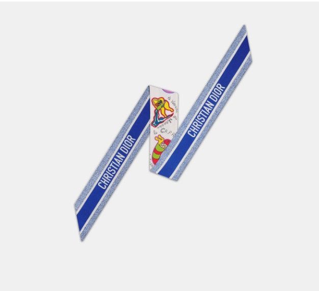 Dior o1w1db10425 41CNY10 Size: OS / Zodiac Mitzah Scarf Size ONE SIZE - 3 Thumbnail