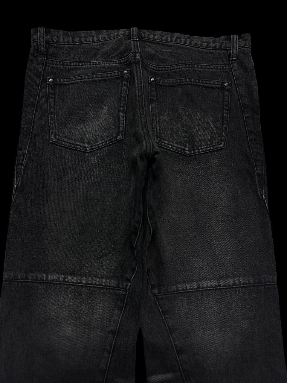 If Six Was Nine 💥Insane💥90’s Style 🇯🇵 ELLE Homme Clawmark Jorts/Cropped Jean Size US 33 - 13 Thumbnail