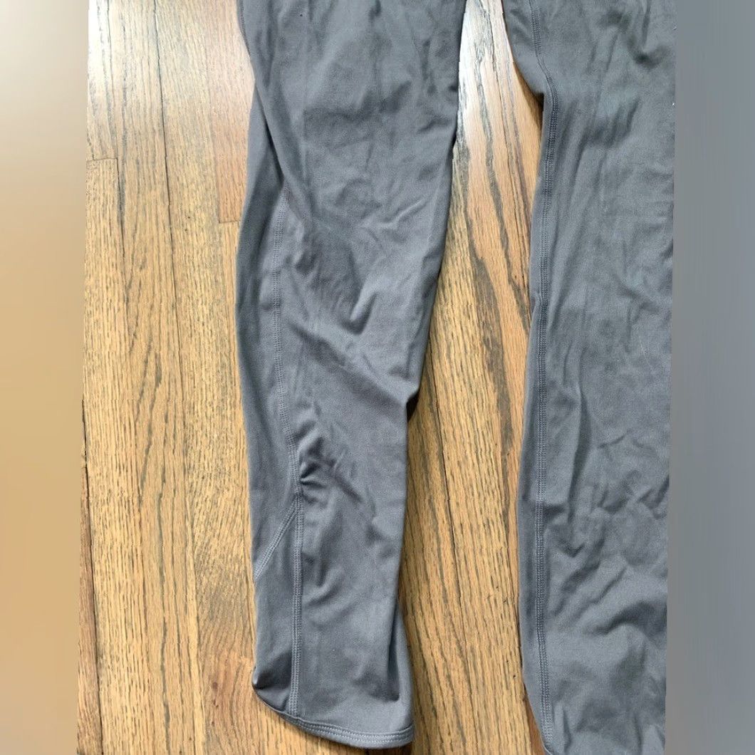 Vintage ALPHALETE Leggings Gray M Women Regular Ankle Size 32" / US 10 / IT 46 - 2 Thumbnail