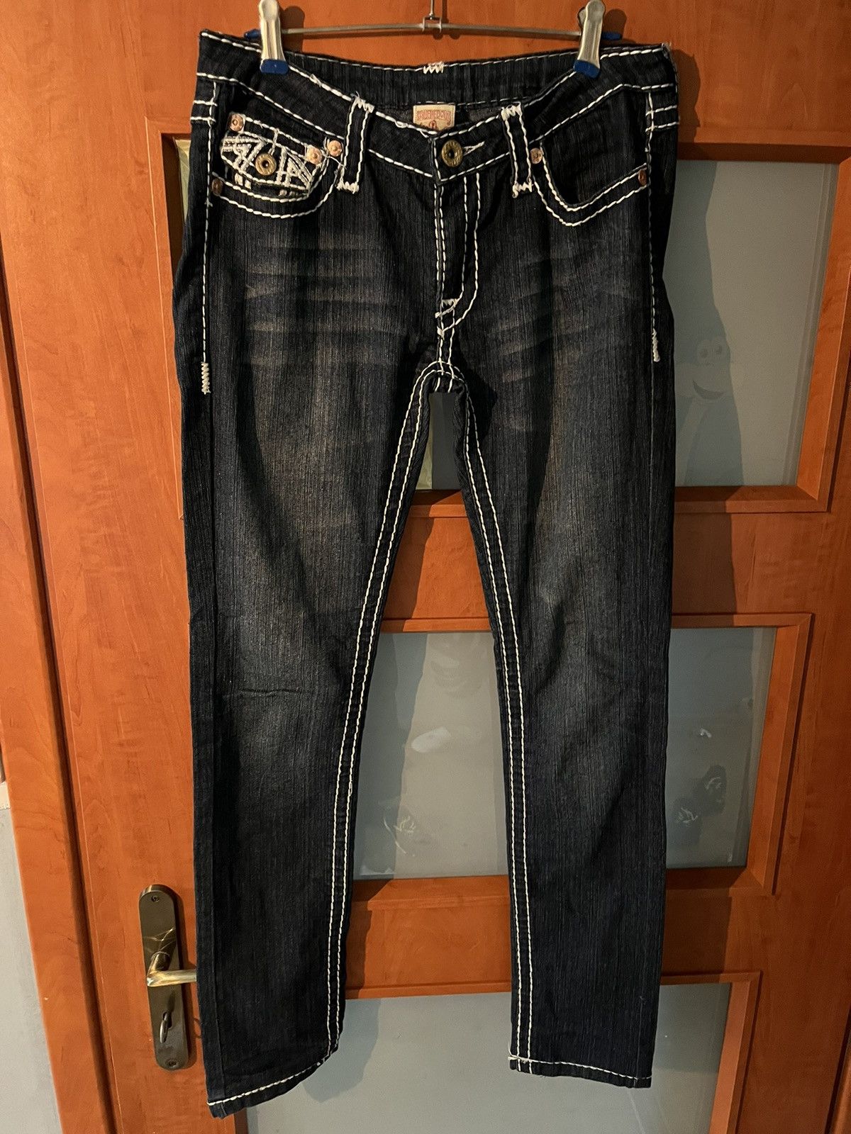 True Religion × Vintage Vintage True Religion Billy denim pants Size US 31 - 1 Thumbnail