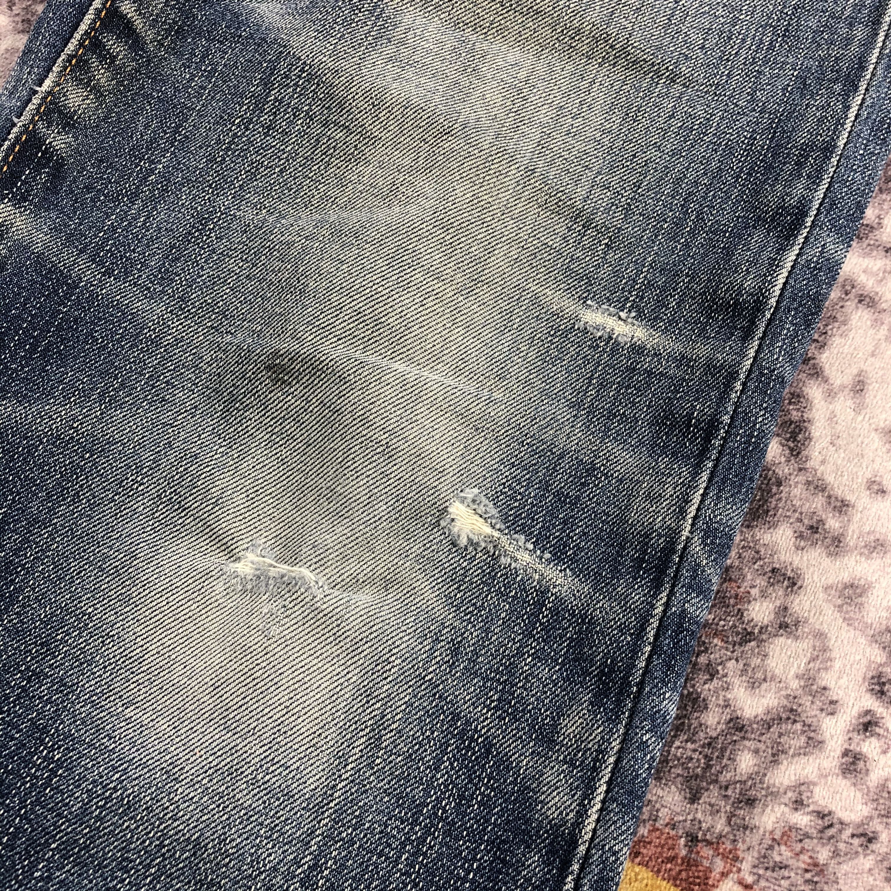 Levi's × Levi's Vintage Clothing × Vintage Vintage Ripped Levis 502 Jeans-JM2711 Size US 32 / EU 48 - 11 Thumbnail