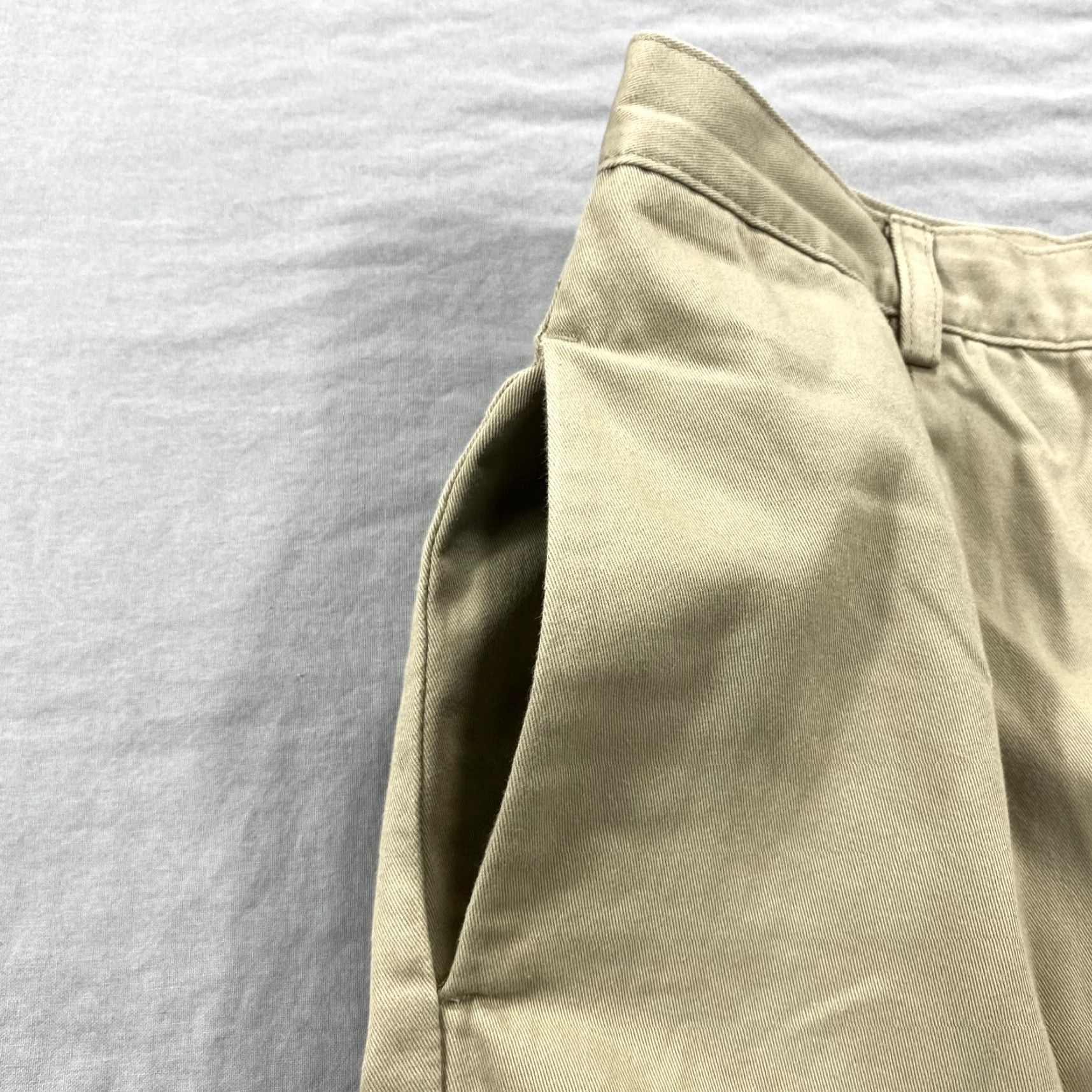 Pendleton VINTAGE Pendleton Pants Womens 10 Beige Pleated High Rise Trousers 28x28 Size 32" / US 10 / IT 46 - 5 Thumbnail
