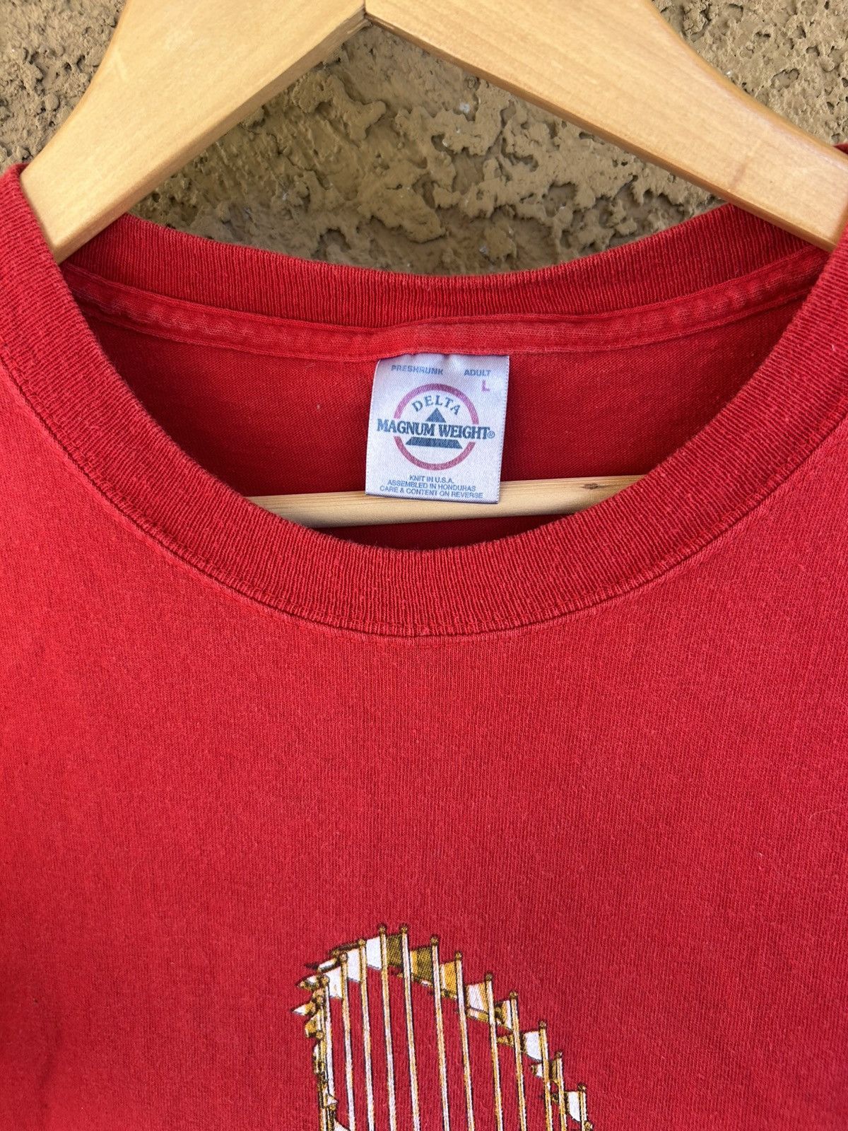 MLB × Vintage Vintage 2002 Anaheim Angels World Series Shirt Size L Size US L / EU 52-54 / 3 - 2 Thumbnail