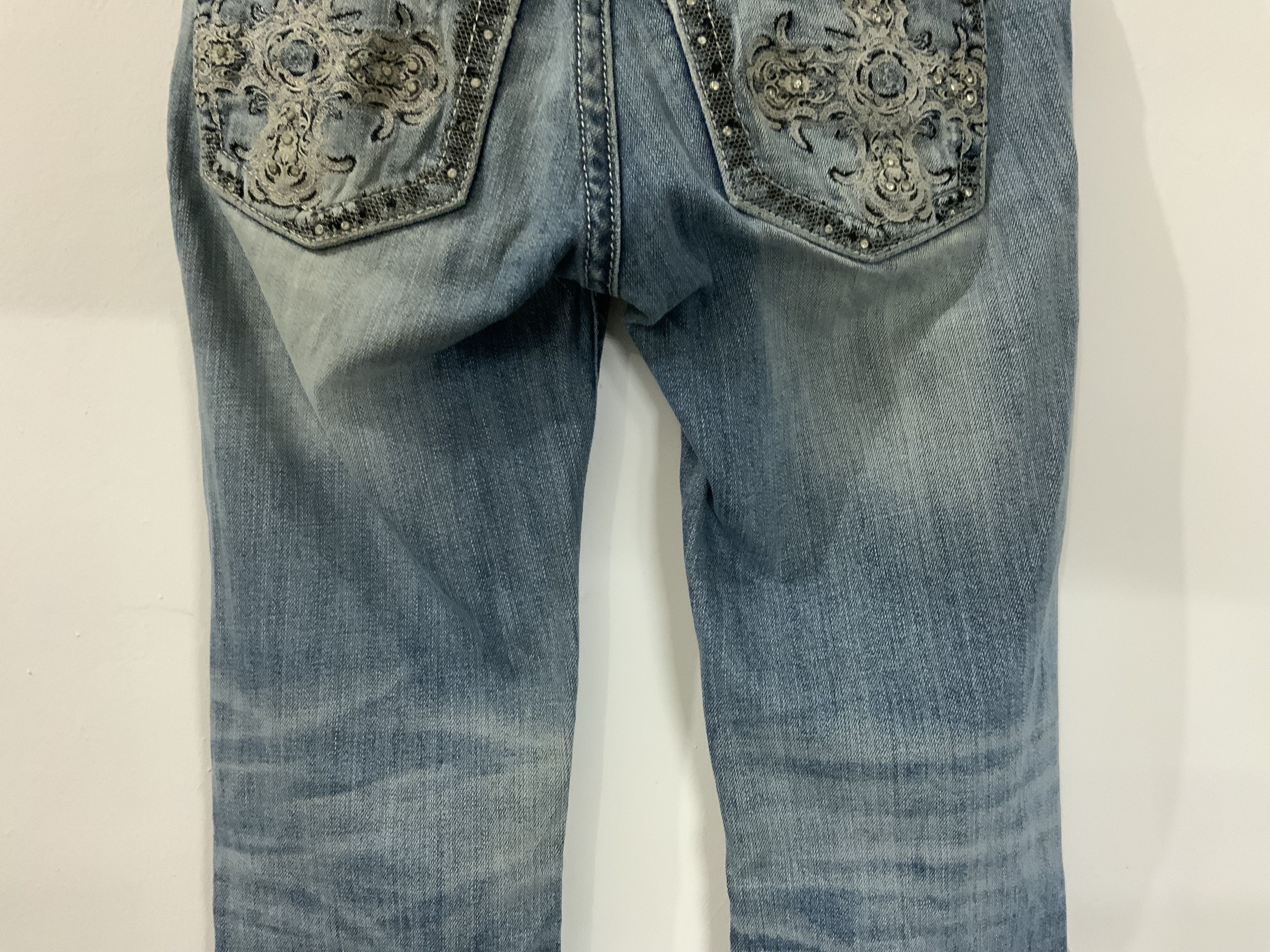 Miss Me Miss Me Boot Cut Denim Size 27" / US 4 / IT 40 - 12 Thumbnail