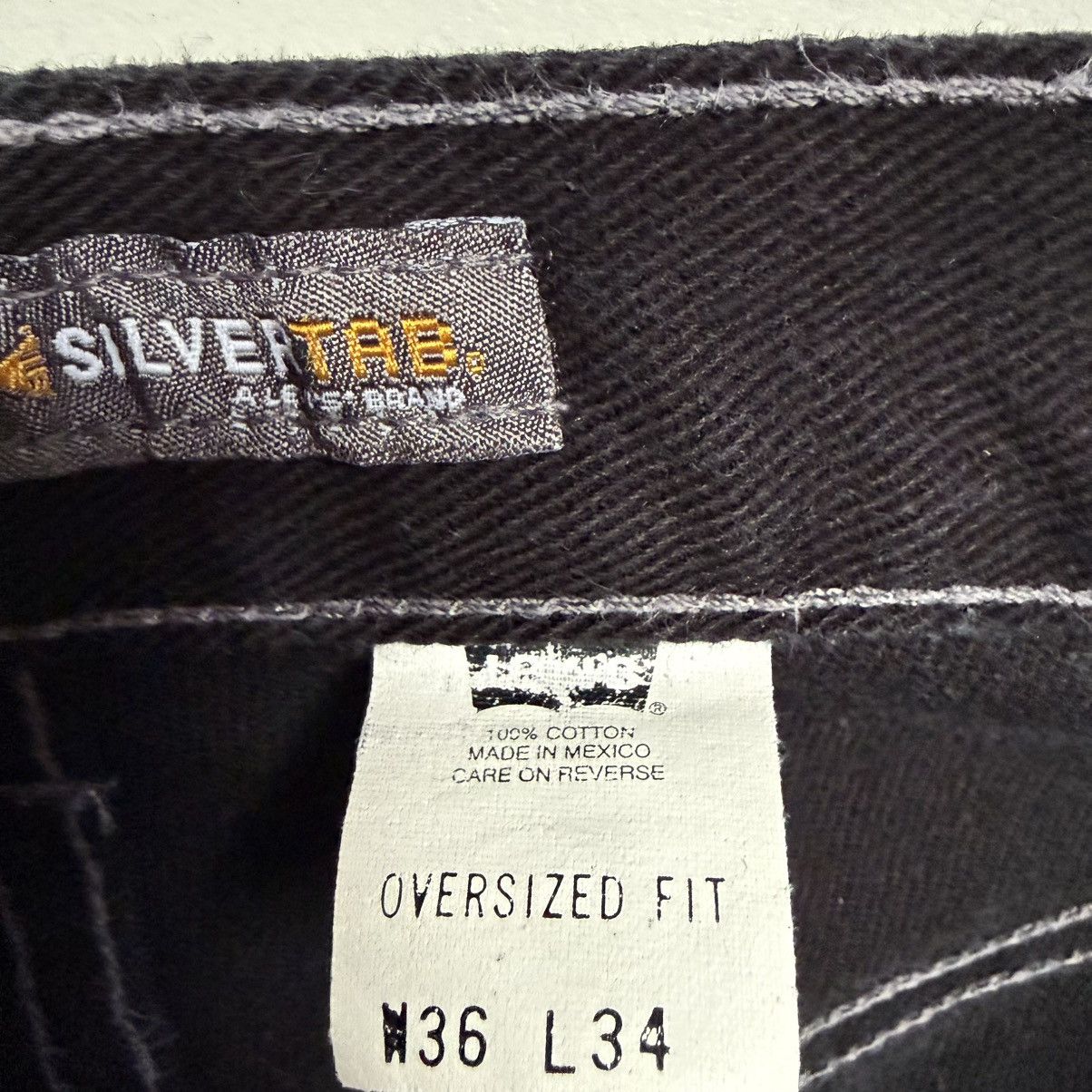 Levi's Vintage Clothing Vintage Y2K Levi’s SilverTab Oversized Jeans Size US 36 / EU 52 - 9 Thumbnail