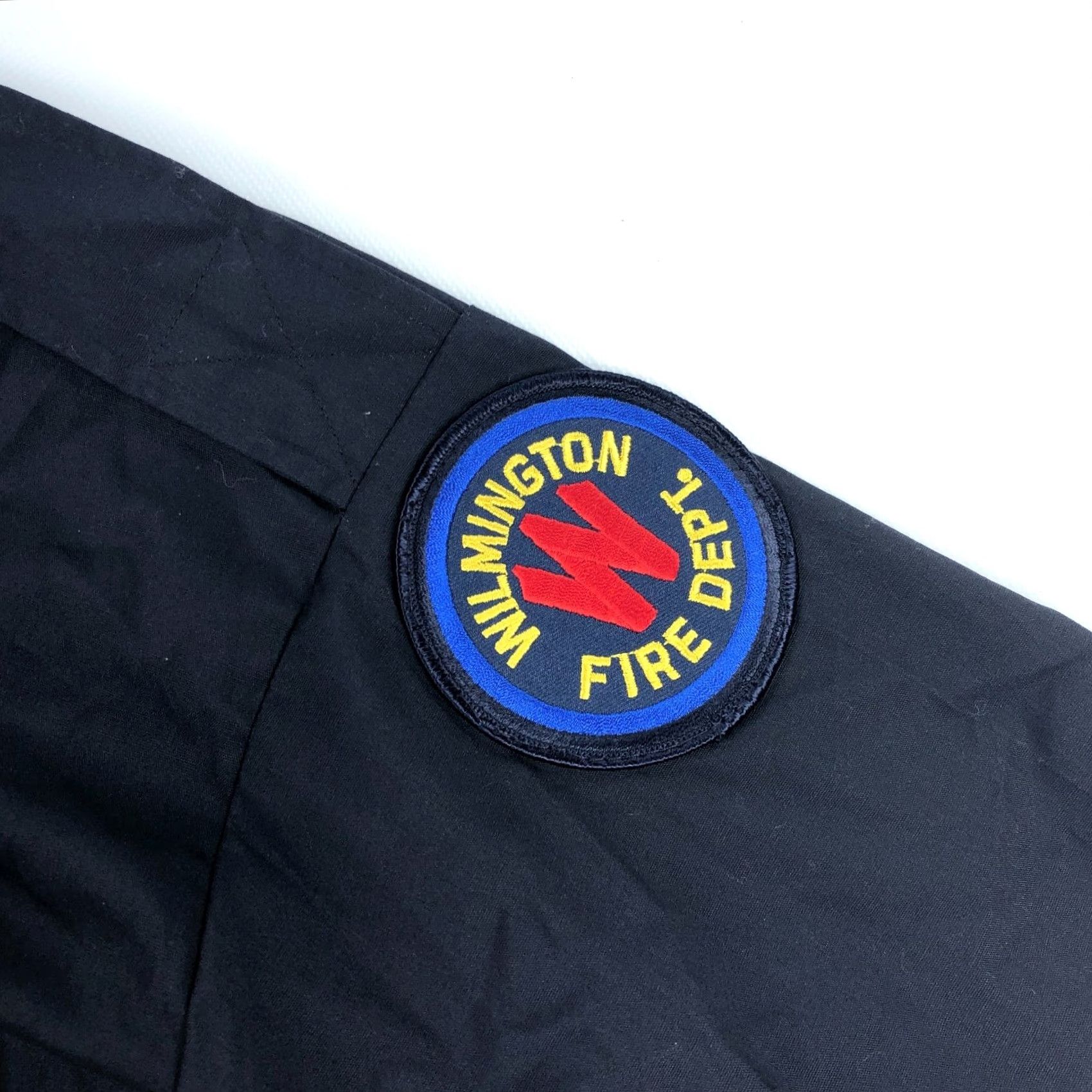 Vintage VINTAGE not present in item; Wilmington NC Fire Department Shirt Mens 17.5 XL Blue Button-Up Collared Shirt Size US XXL / EU 58 / 5 - 3 Thumbnail