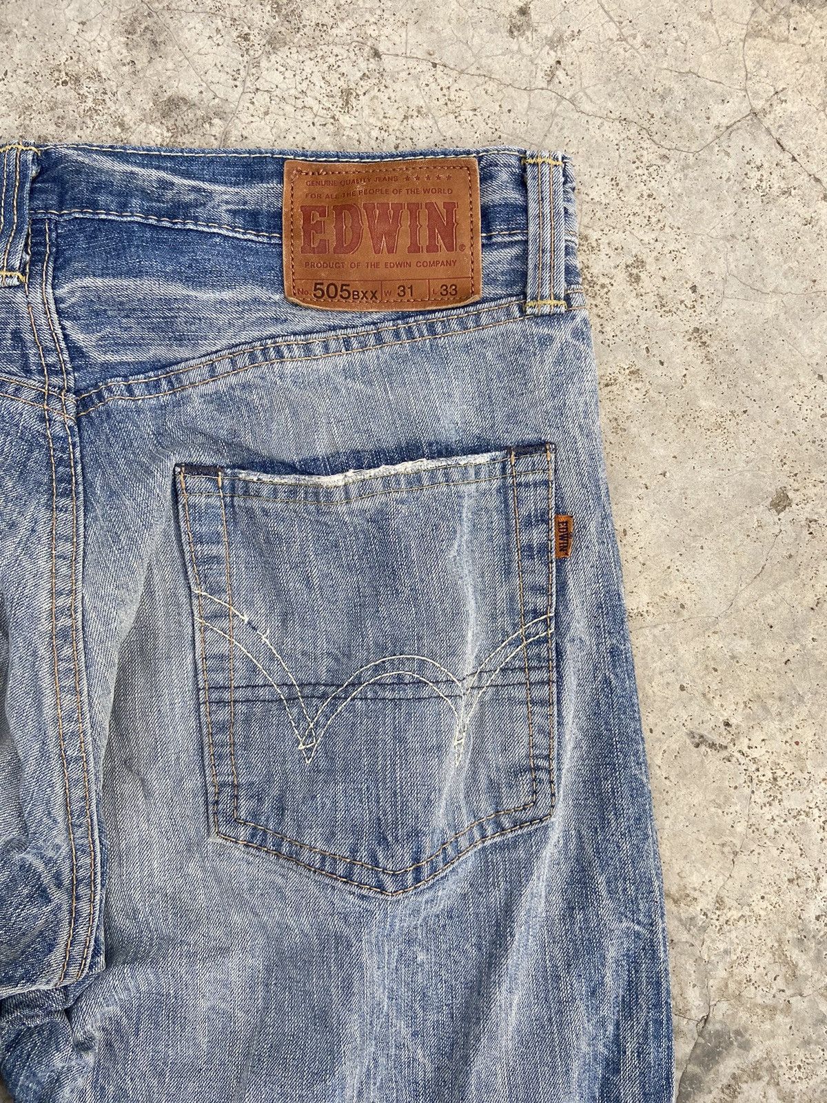 Edwin Vintage Edwin Jeans stone wash size 32 Size US 32 / EU 48 - 6 Thumbnail