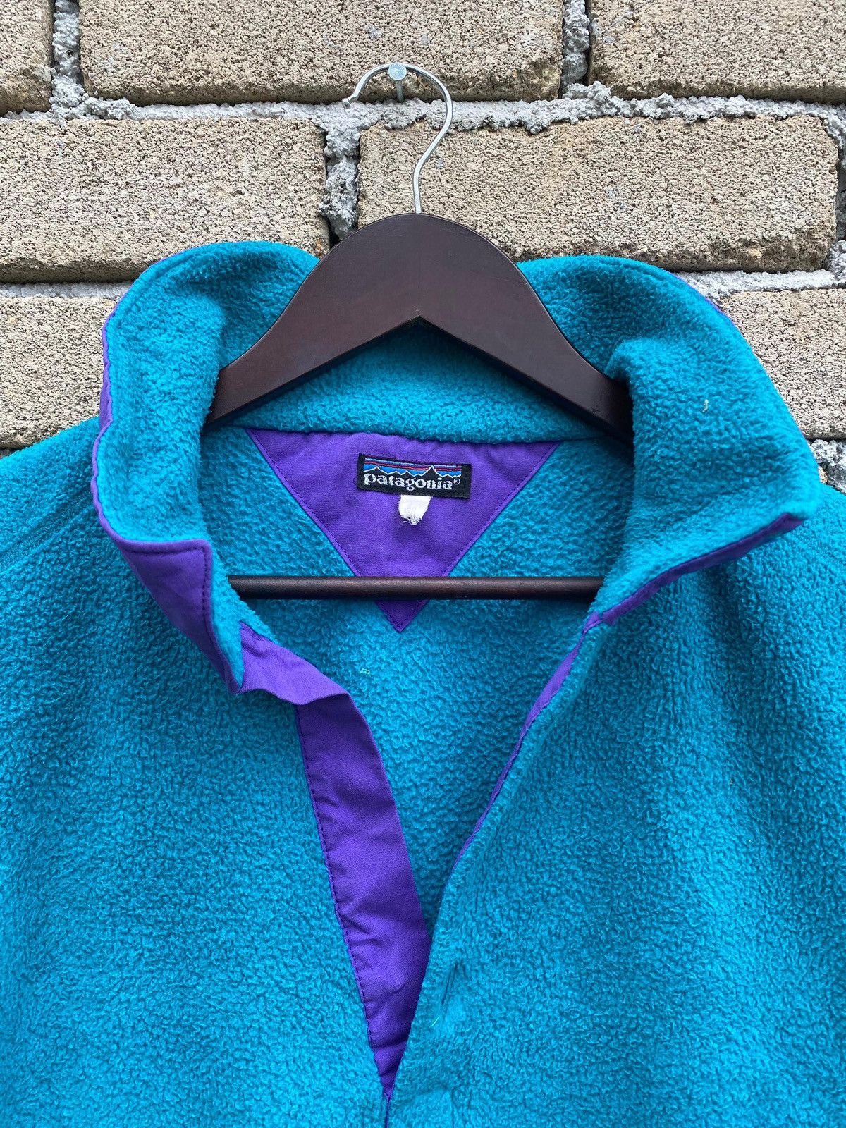 Patagonia Vintage Patagonia Fleece Jacket Half Button Made In Canada Size US L / EU 52-54 / 3 - 4 Thumbnail