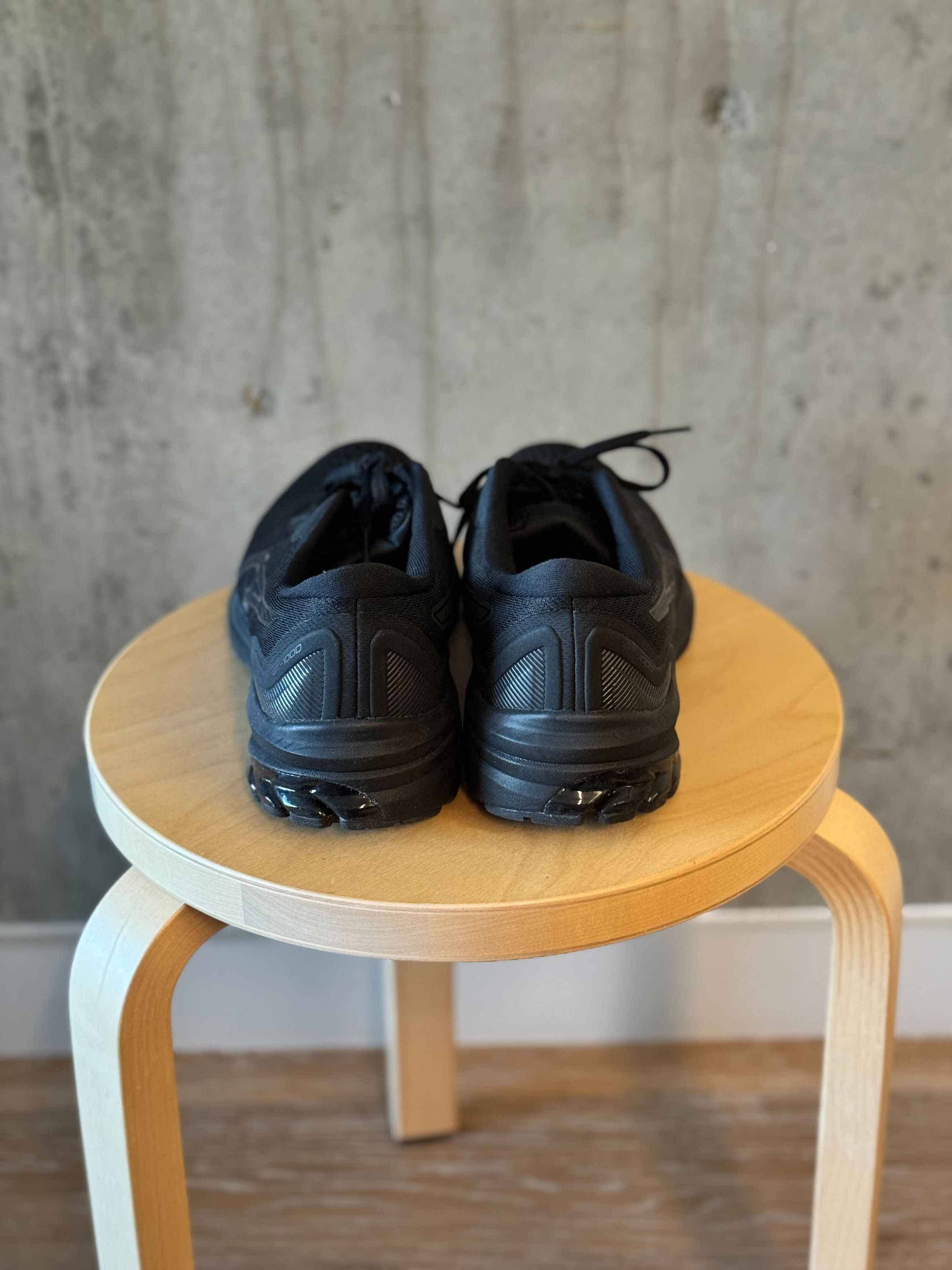 Asics GT-1000 Black Running Shoe Size US 10 / EU 43 - 3 Thumbnail