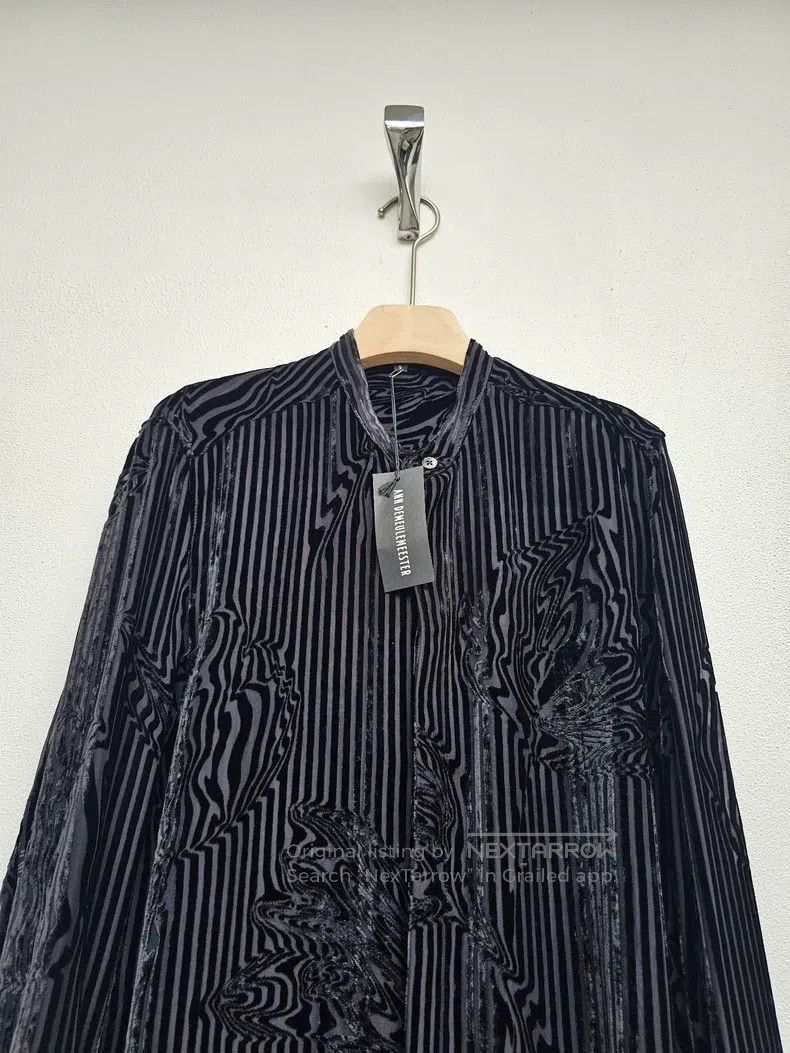 Ann Demeulemeester Ann Demeulemeester Size S velvet shirt Size S / US 4 / IT 40 - 5 Thumbnail