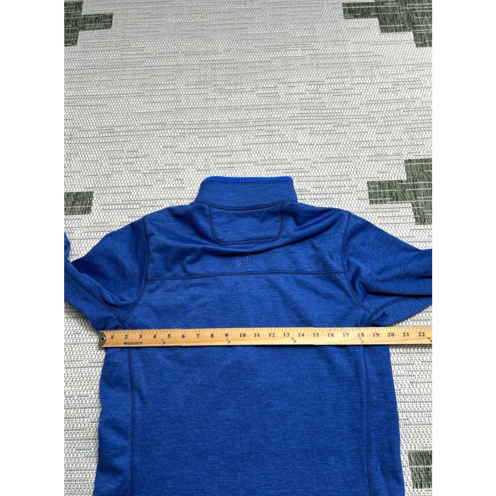 Vintage 5.11 Tactical Half Zip Fleece Sweatshirt Mens M Blue Logo Zipper Mock Neck Sweatshirt Size US M / EU 48-50 / 2 - 6 Thumbnail