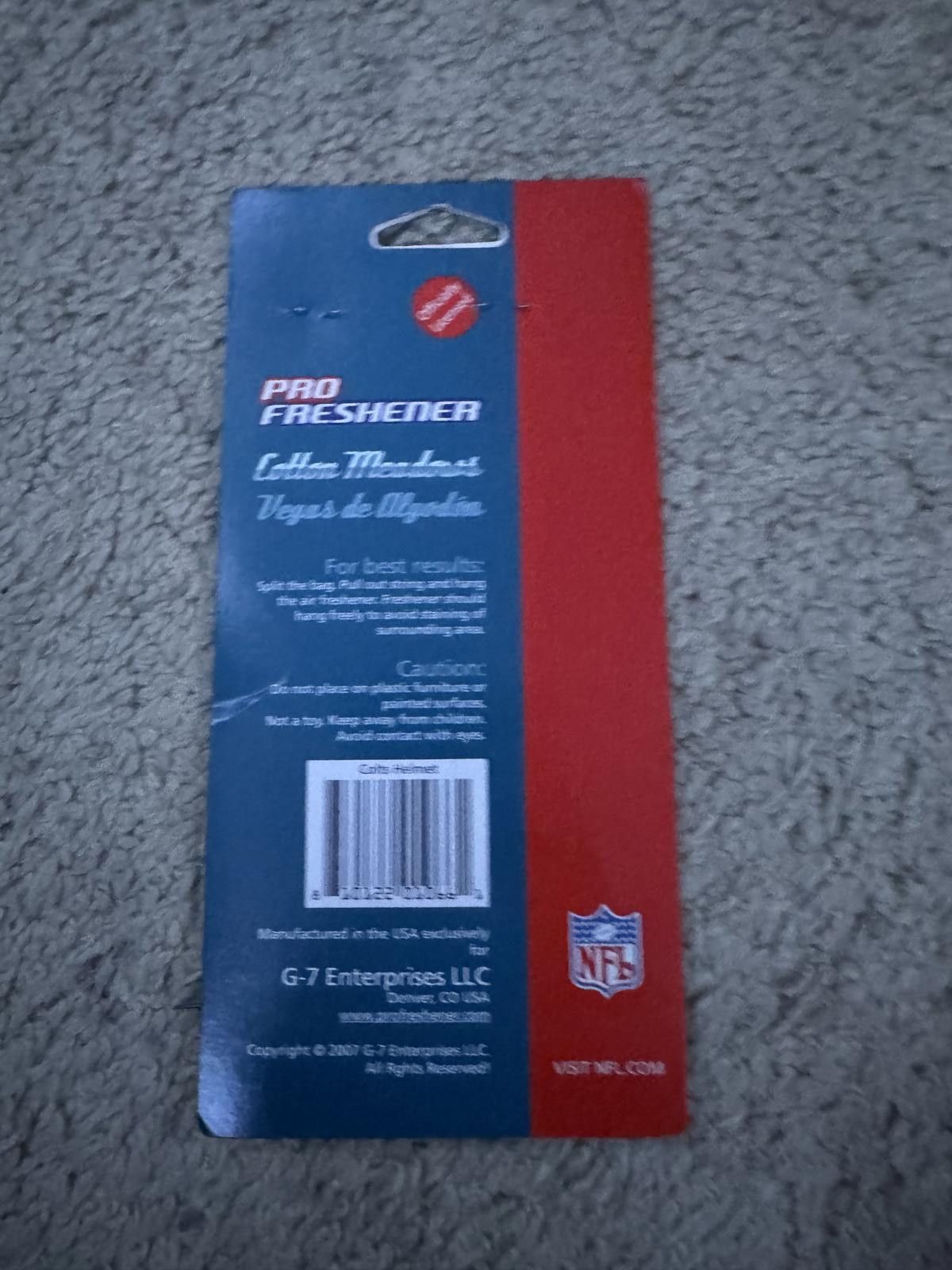 NFL NFL Pro Freshener Cotton Meadows Vegas d Size ONE SIZE - 2 Thumbnail
