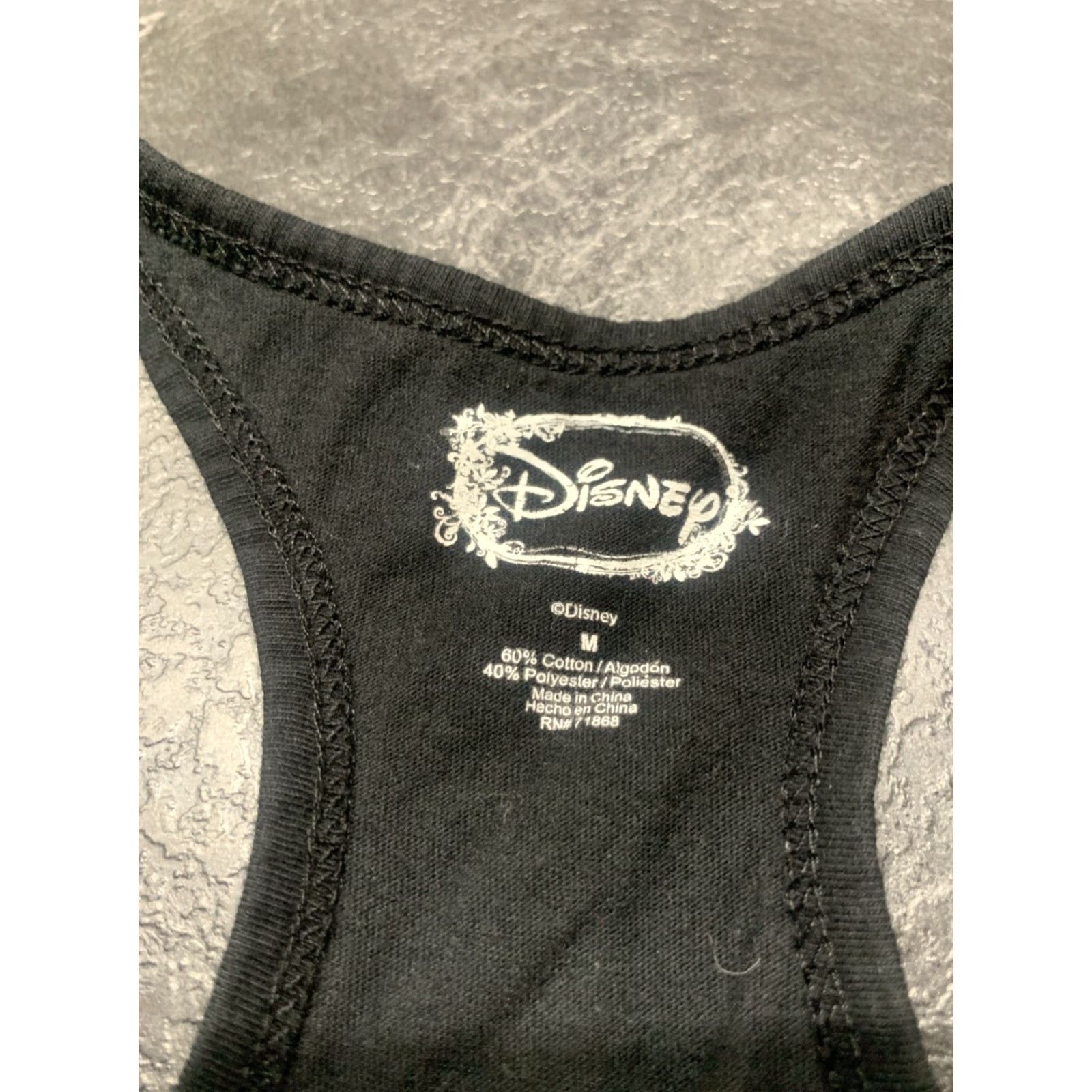 Paradise Women’s Disney Minnie Mouse Tank Top Paradise Black Women Medium Casual Top Size M / US 6-8 / IT 42-44 - 3 Thumbnail