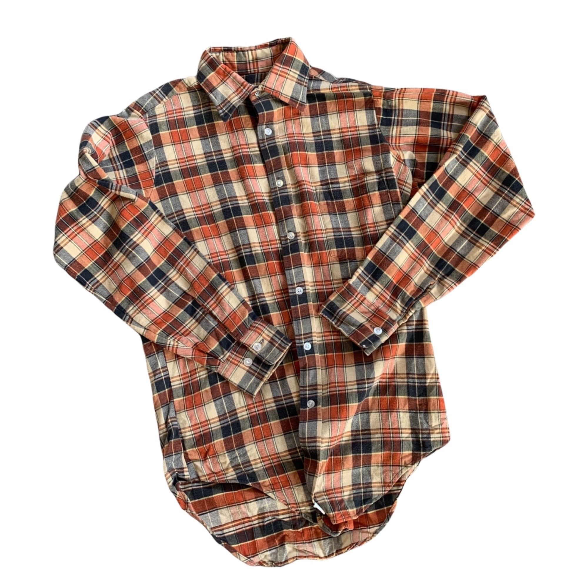 Vintage Vintage LS Ayers & Co Flannel Shirt USA Perfectly Worn In S Size US S / EU 44-46 / 1 - 1 Thumbnail