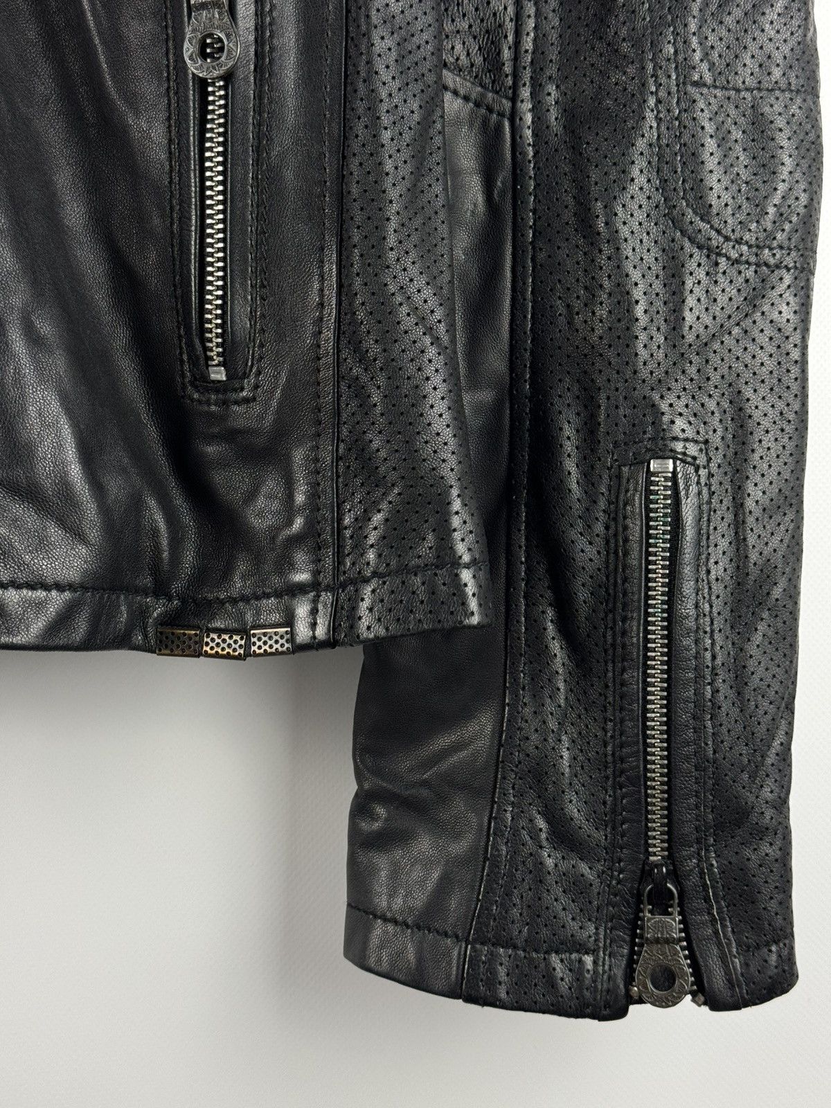 Diesel Diesel Lewa Grand Master Racer Motorcycle Leather Jacket Size US L / EU 52-54 / 3 - 6 Thumbnail