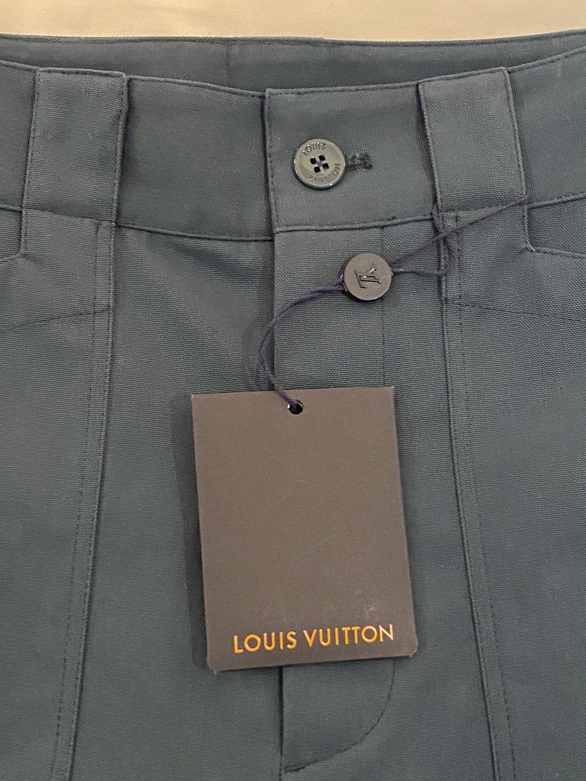 Louis Vuitton Louis Vuitton blue hook details cargo pants 40 Size US 32 / EU 48 - 6 Thumbnail