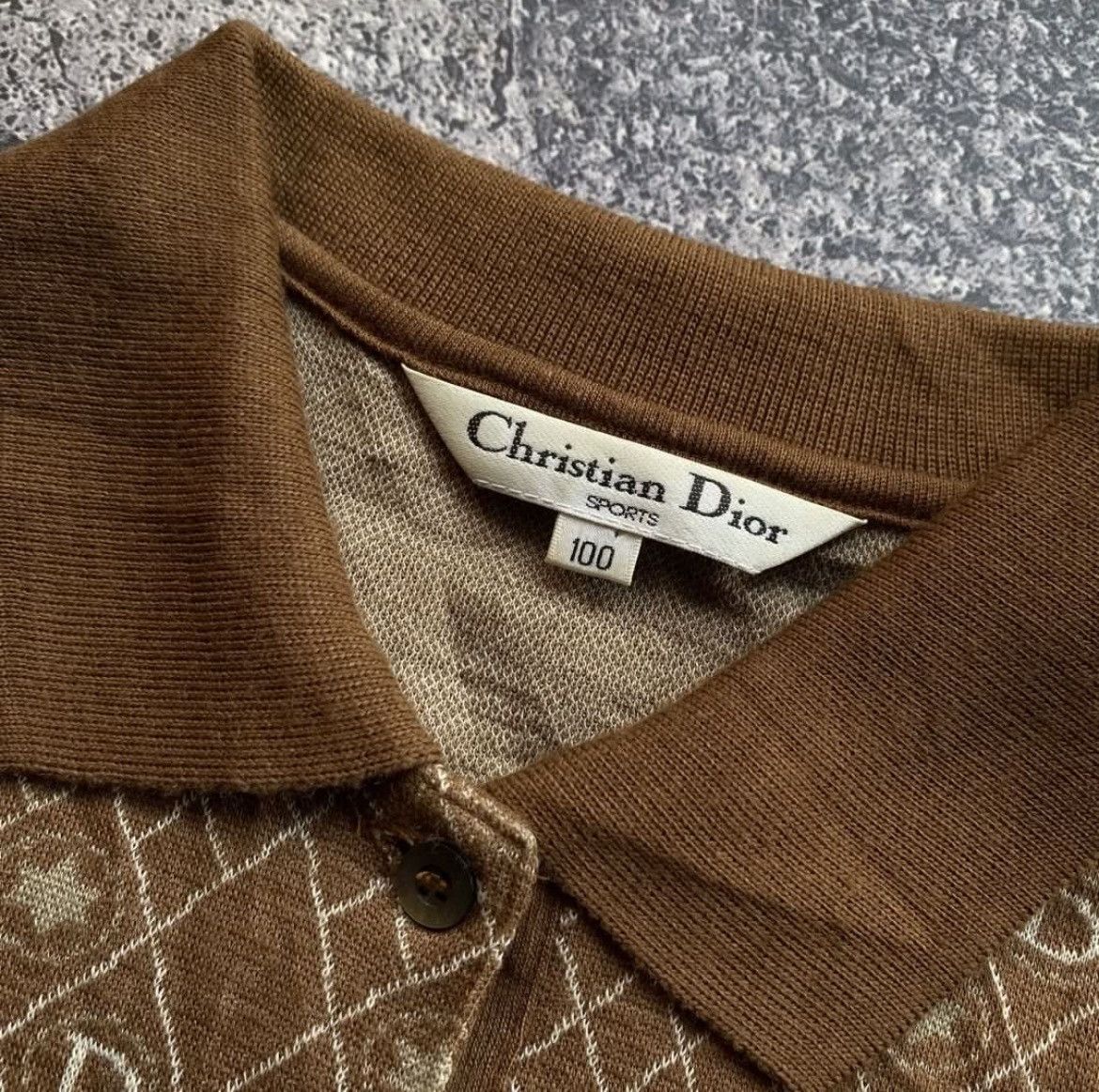 Christian Dior Monsieur Christian Dior Fullprint Logi Polo shirt Size US L / EU 52-54 / 3 - 4 Thumbnail