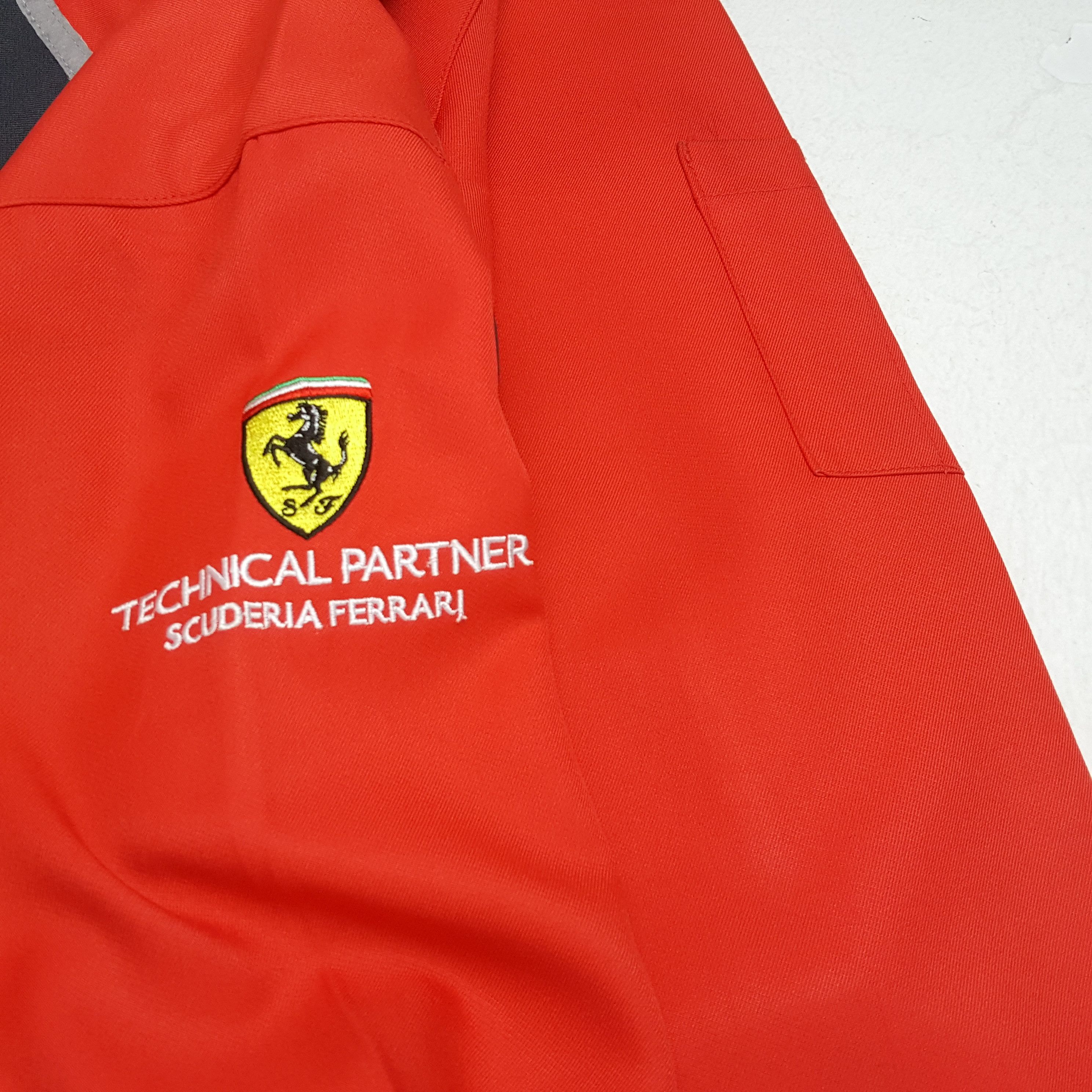 Ferrari × Vintage Vintage FERRARI SHELL Racing Team Jacket Jacket Size US XXL / EU 58 / 5 - 7 Thumbnail