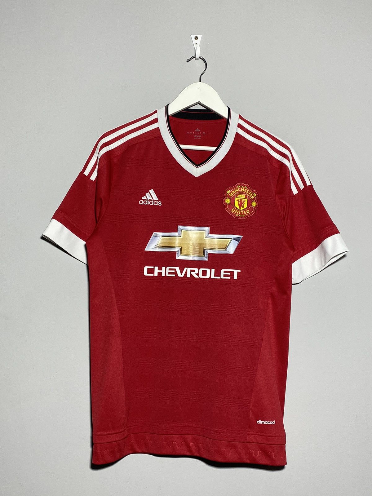 Adidas Adidas Manchester United 2015 2016 Home Football Shirt Size US M / EU 48-50 / 2 - 1 Thumbnail
