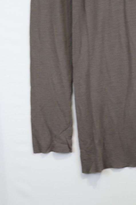 Rick Owens o1rshd1 Long-Sleeved T-Shirt in Brown Size US XL / EU 56 / 4 - 3 Thumbnail