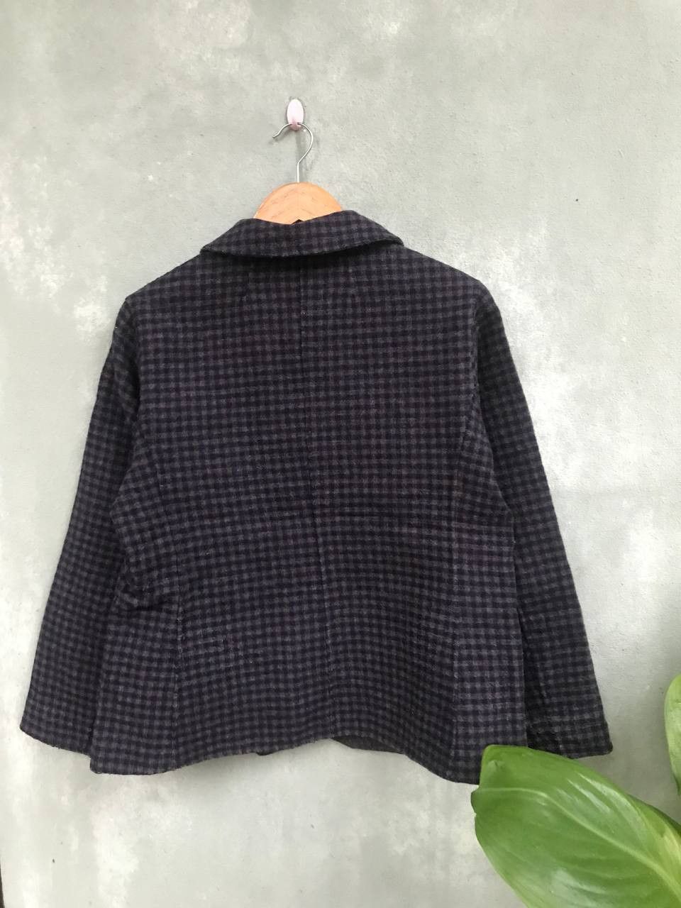 Issey Miyake Plantation WOOL Reversible Jacket Size US M / EU 48-50 / 2 - 2 Thumbnail