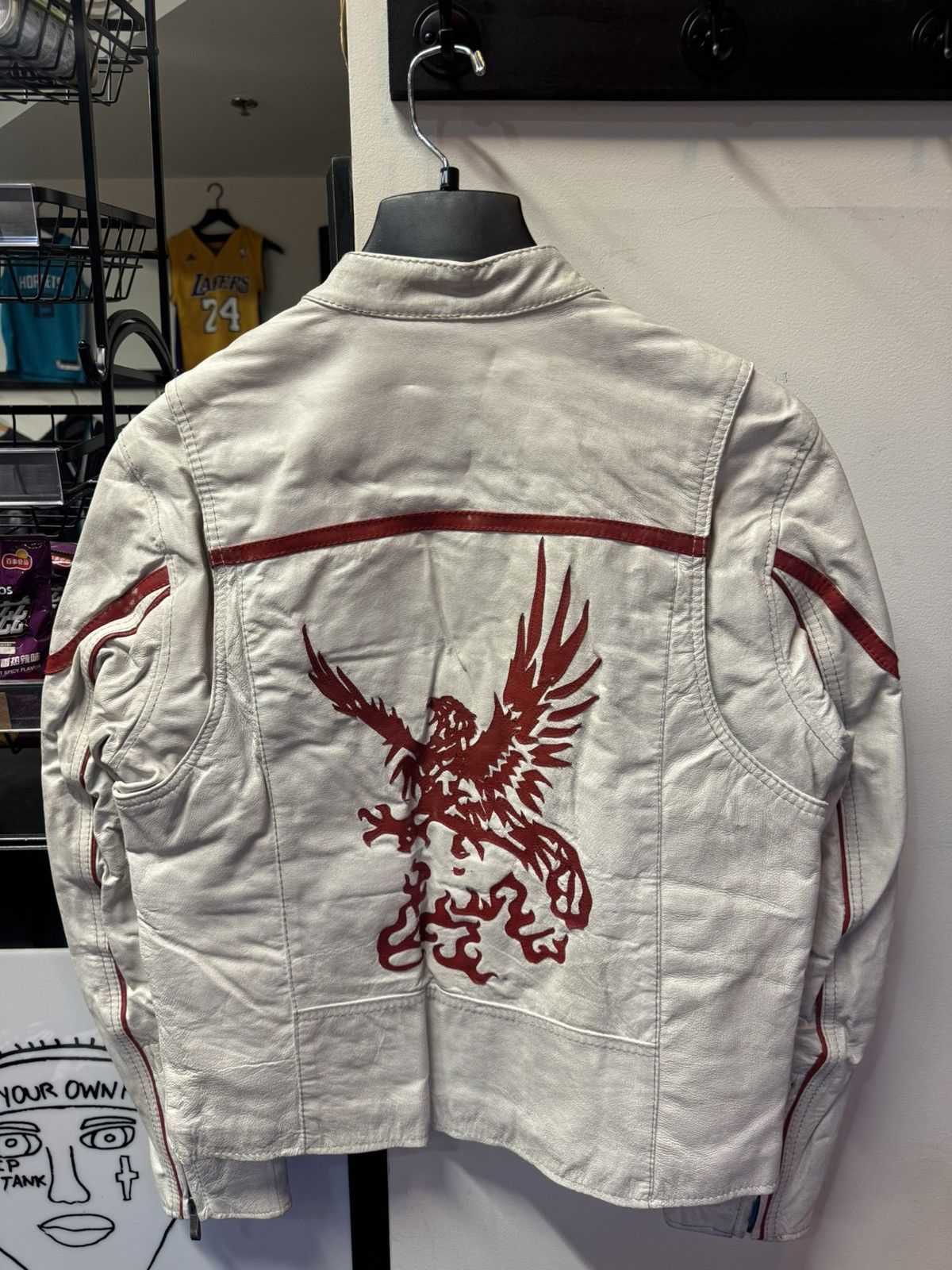 Vintage × Wilsons Leather Wilson Leather Jacket with Eagle Size US M / EU 48-50 / 2 - 2 Thumbnail