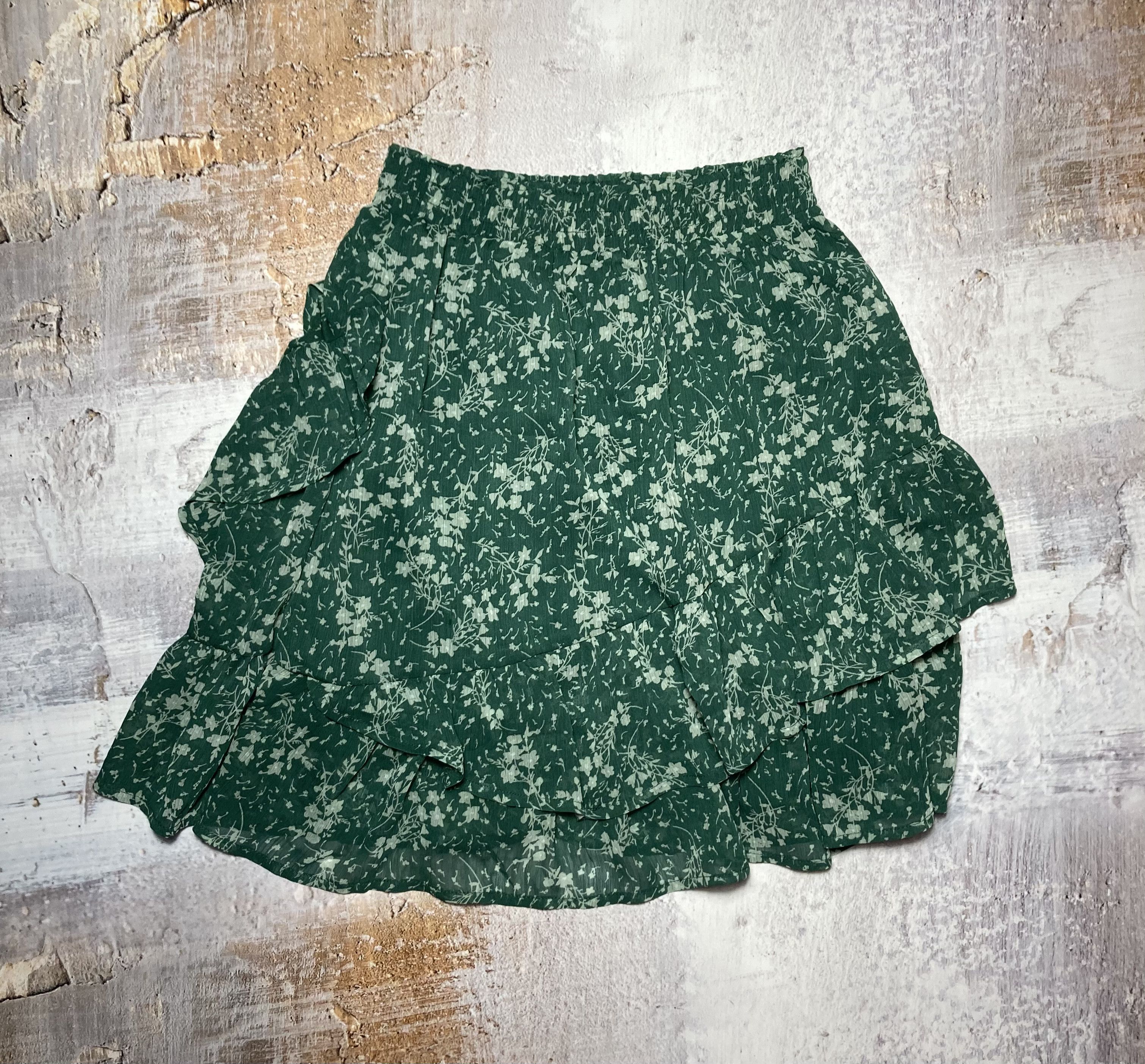 Vintage Vintage Floral Skirt Women's Size 34 Size 34" / US 12 / IT 48 - 2 Thumbnail