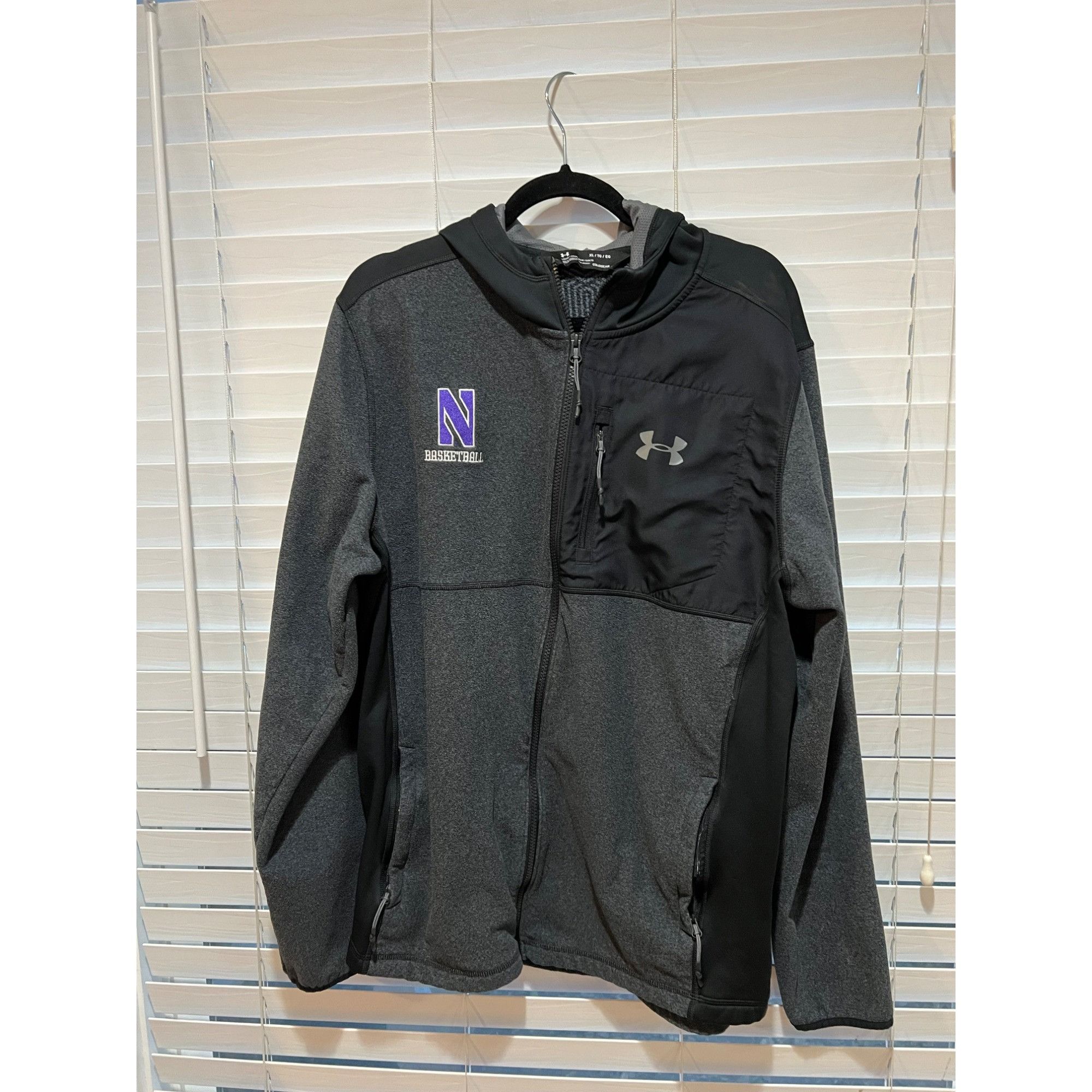 Under Armour Under Armour Northwestern Wildcats Basketball Fleece Jacket Size US XL / EU 56 / 4 - 1 Thumbnail