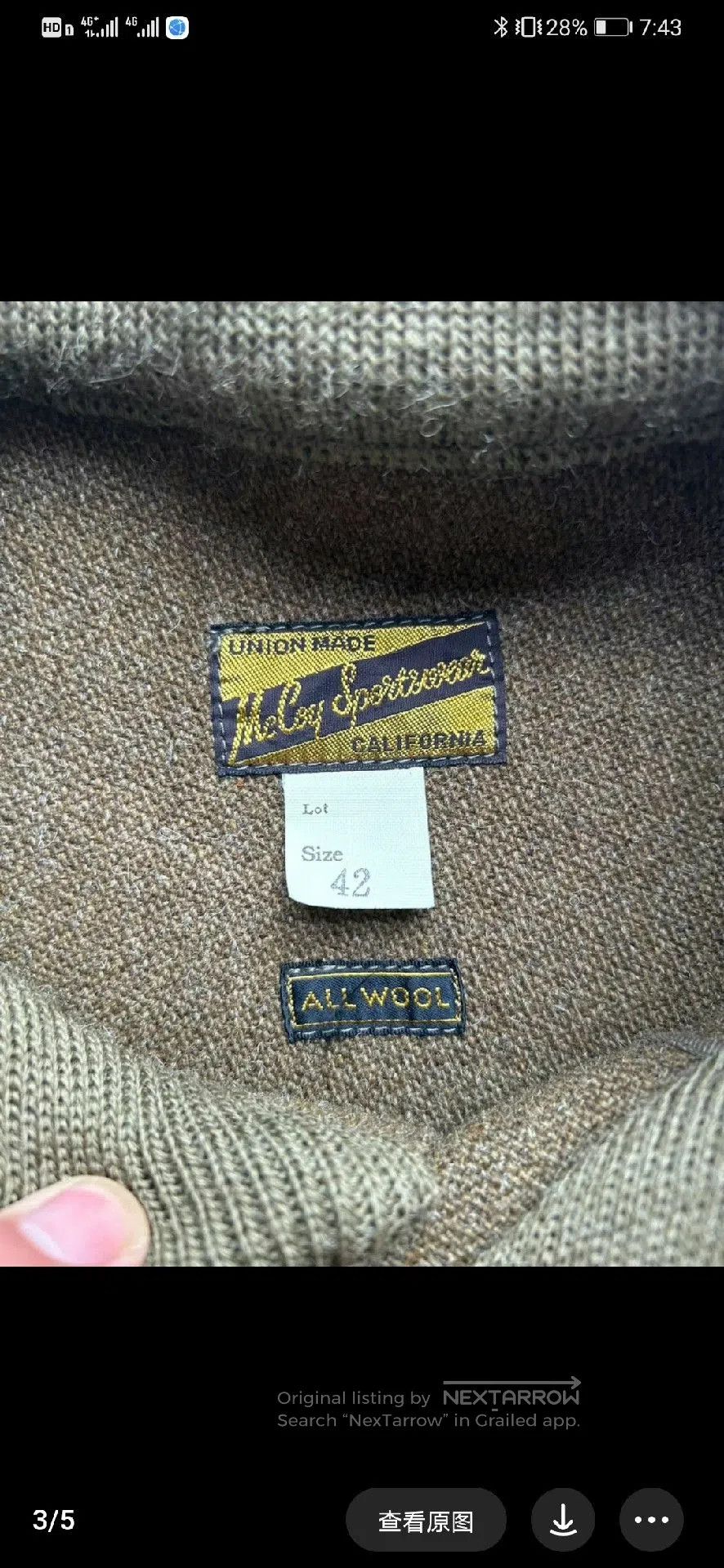The Real McCoy's civil conservation corps jacket by real mccoy's. Size US L / EU 52-54 / 3 - 4 Thumbnail
