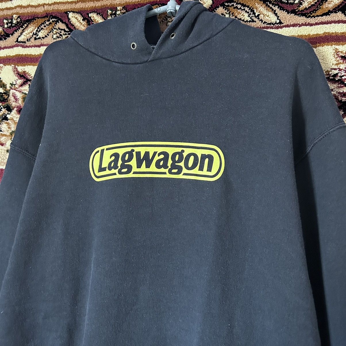 Band Tees 90s Vintage Lagwagon Smile Punk Rock Band Hoodie Sweatshirt Size US XL / EU 56 / 4 - 5 Thumbnail