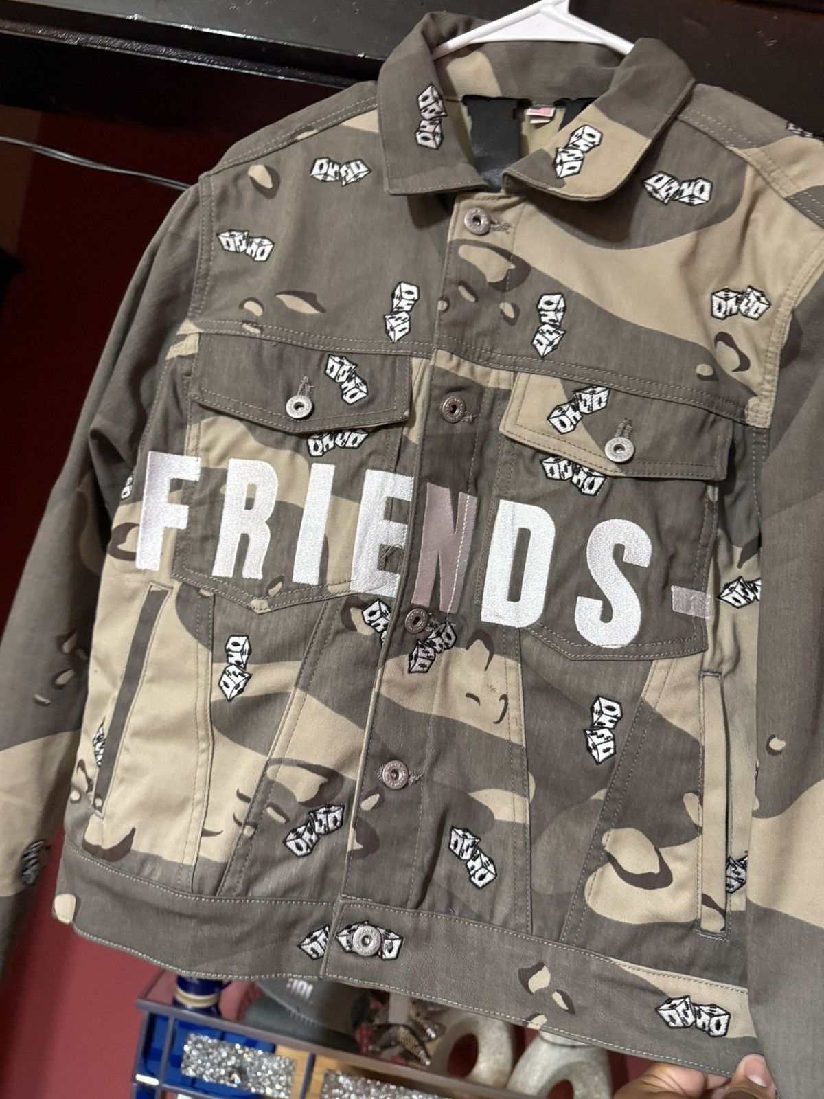 Vlone Vlone Camo Dice Jacket Size Medium Size US M / EU 48-50 / 2 - 3 Thumbnail