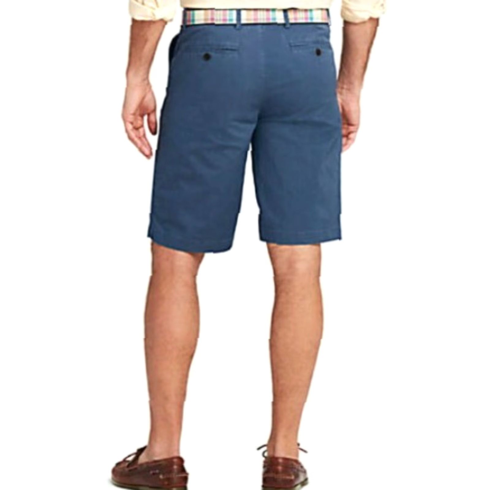 Lands' End Lands End Mens 32 Light Pink 11" Comfort Waist Chino Shorts NEW Size US 32 / EU 48 - 3 Thumbnail